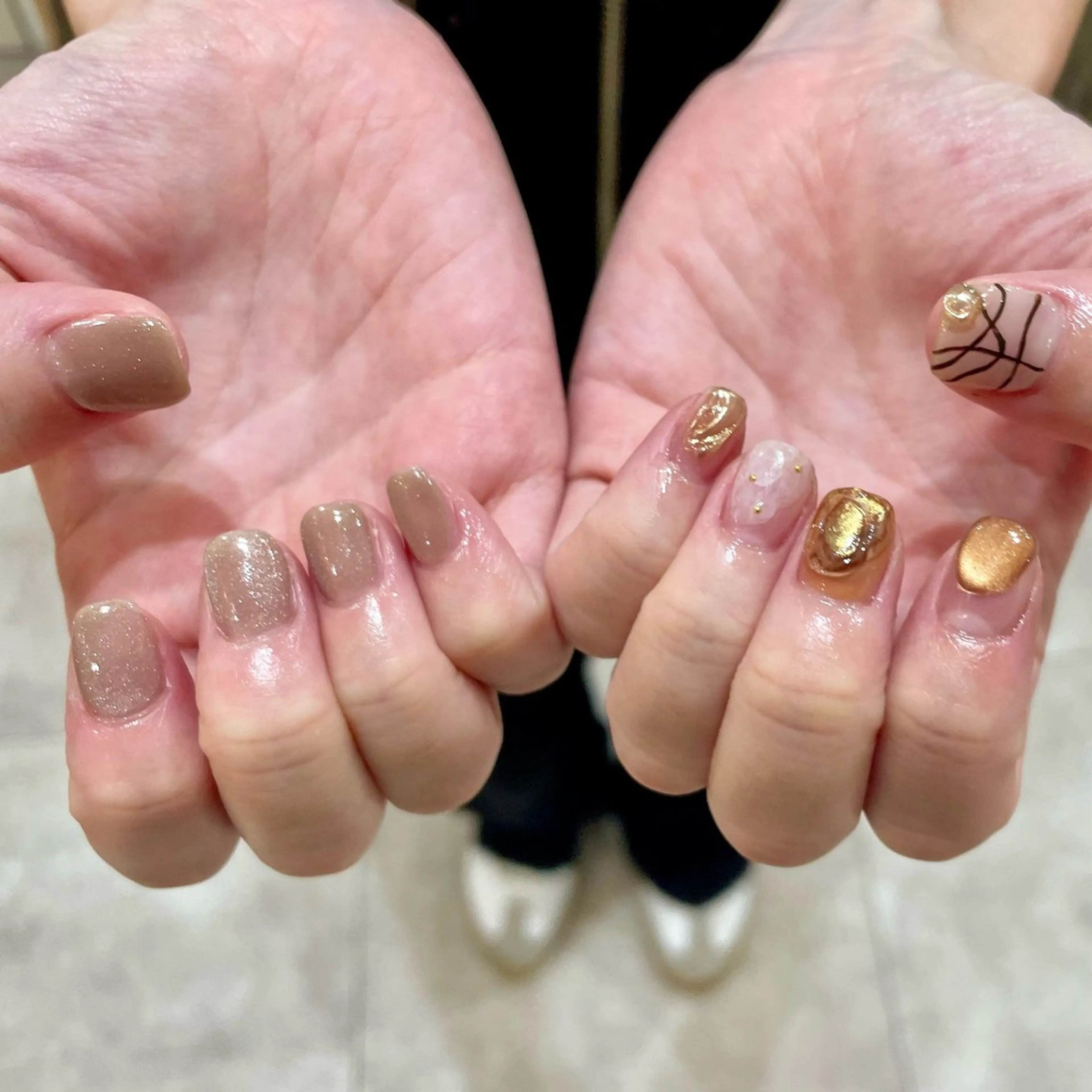 ネイル ミラーネイル ハンドネイル N°nail 💅MIIRUのネイルデザイン