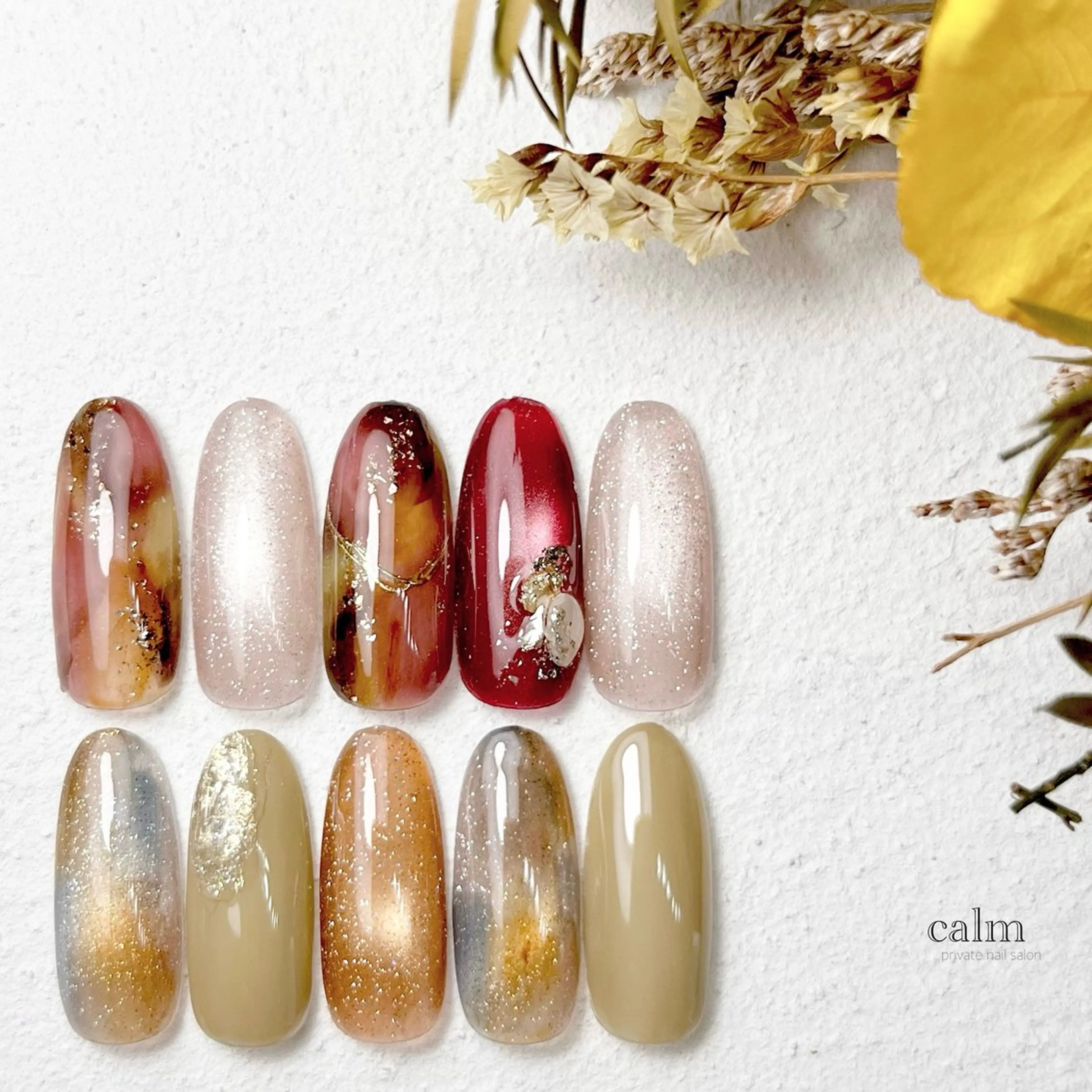 ネイル ハンドネイル calm 〔ｶｰﾑ〕のネイルデザイン