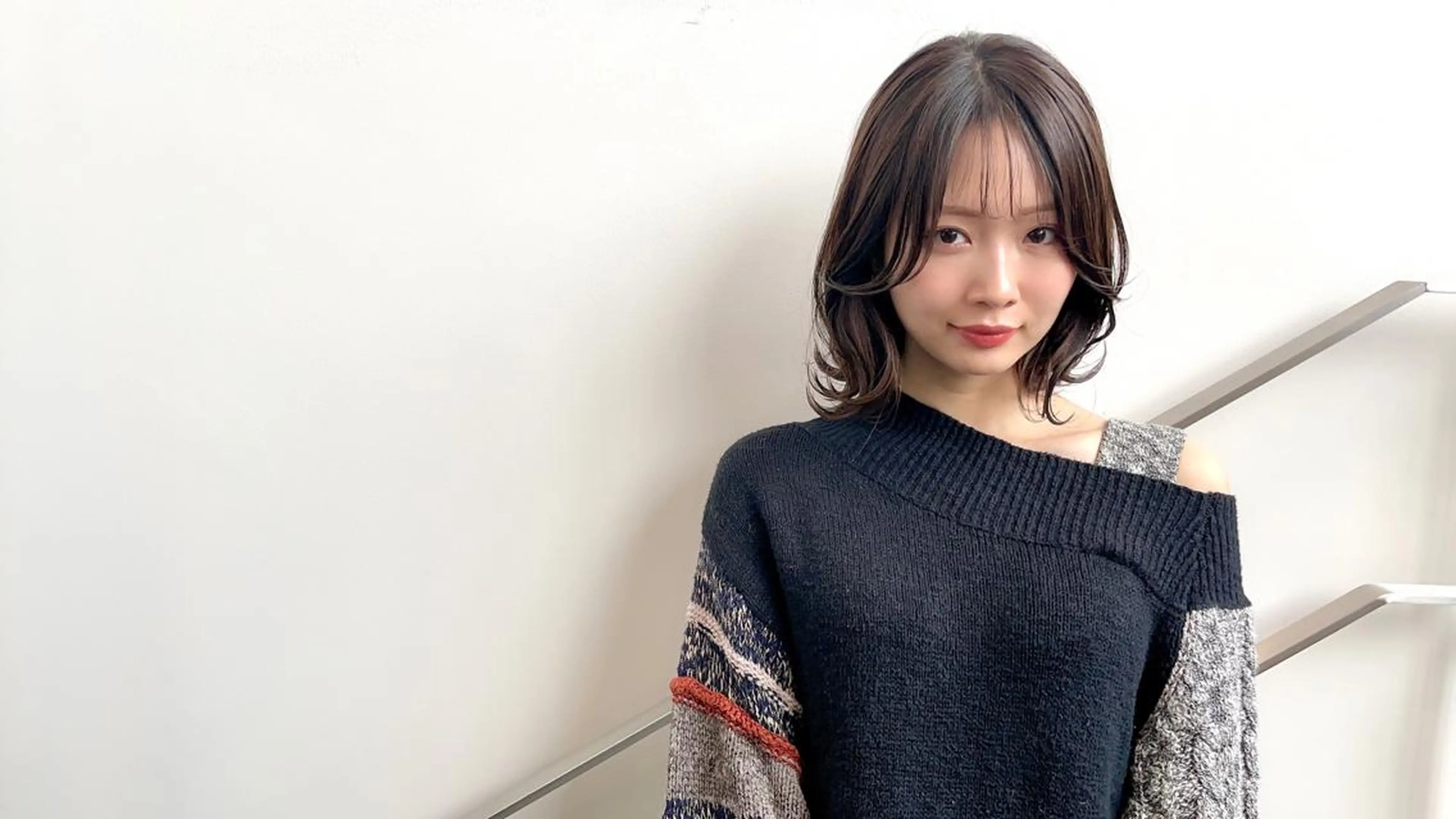 セミロング カラー 髪質改善カラー ショートボブ専門のヘアスタイル