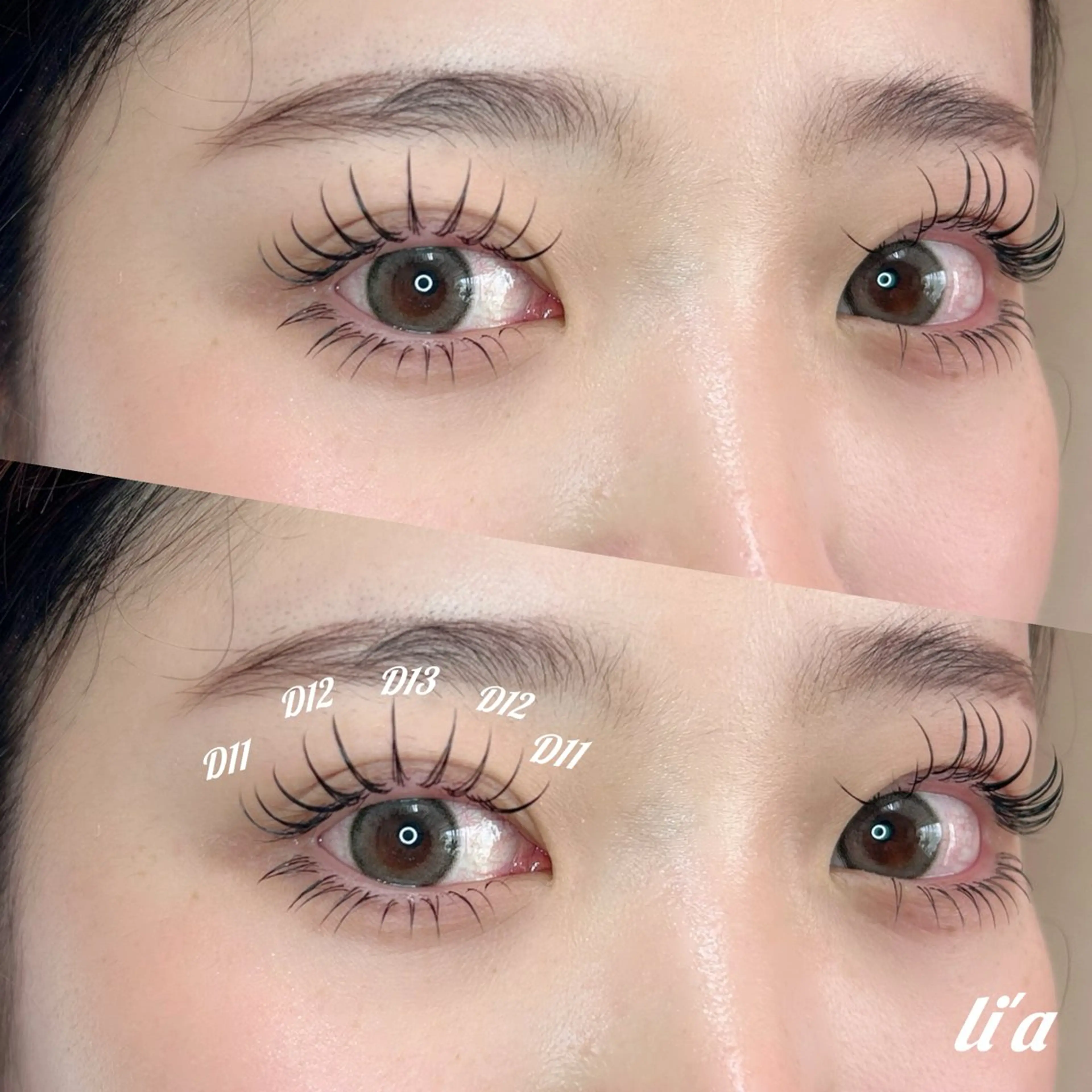 上下マツエク(フラット上160本✖️下付け放題)の写真