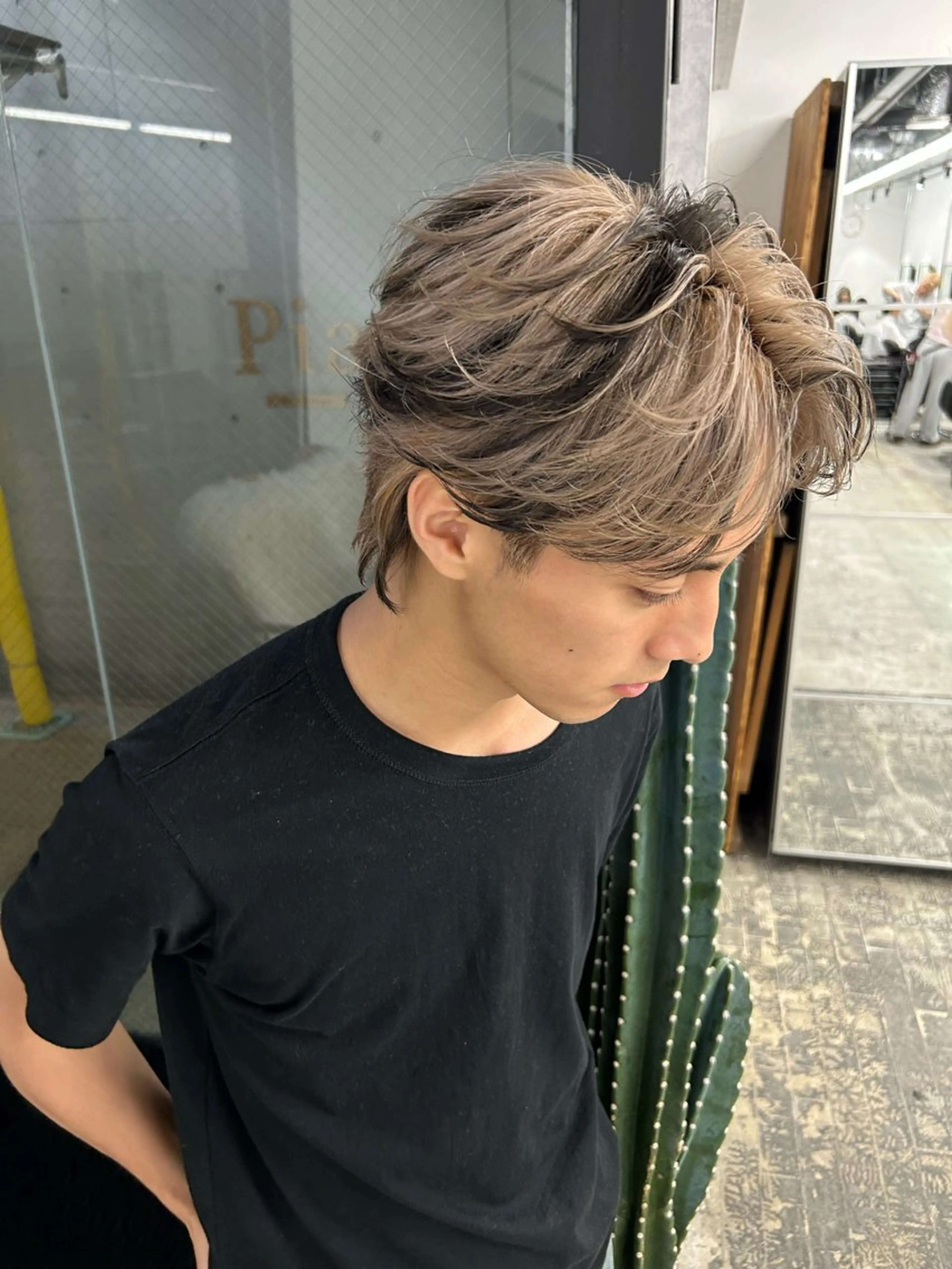 ショート カラー メンズ Pia hair design yakuin所属・【pia】 syuuのヘアスタイル