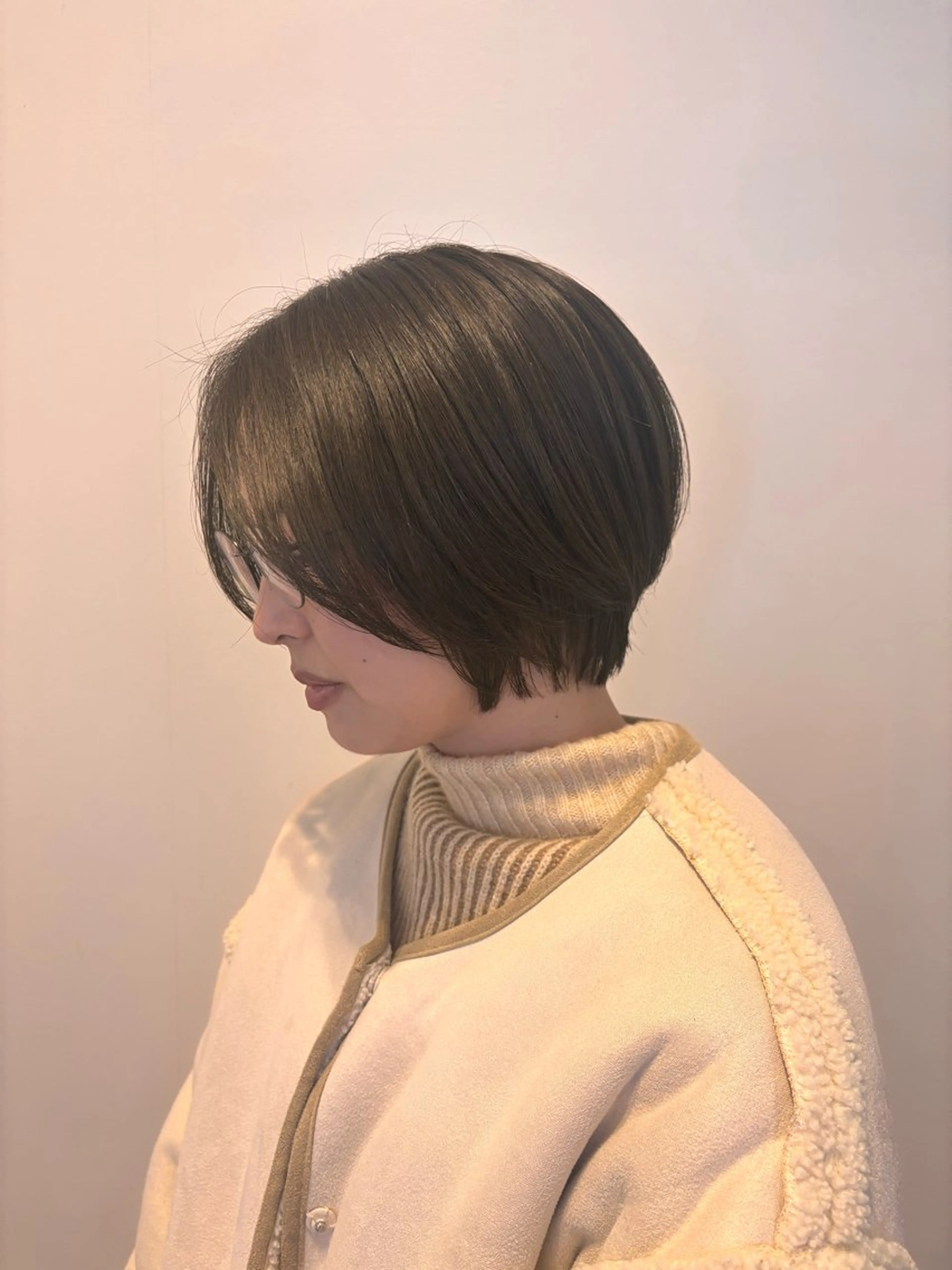 ショート カット ヘアカラー トリートメント ラーム松江学園店 武田蘭可のヘアスタイル