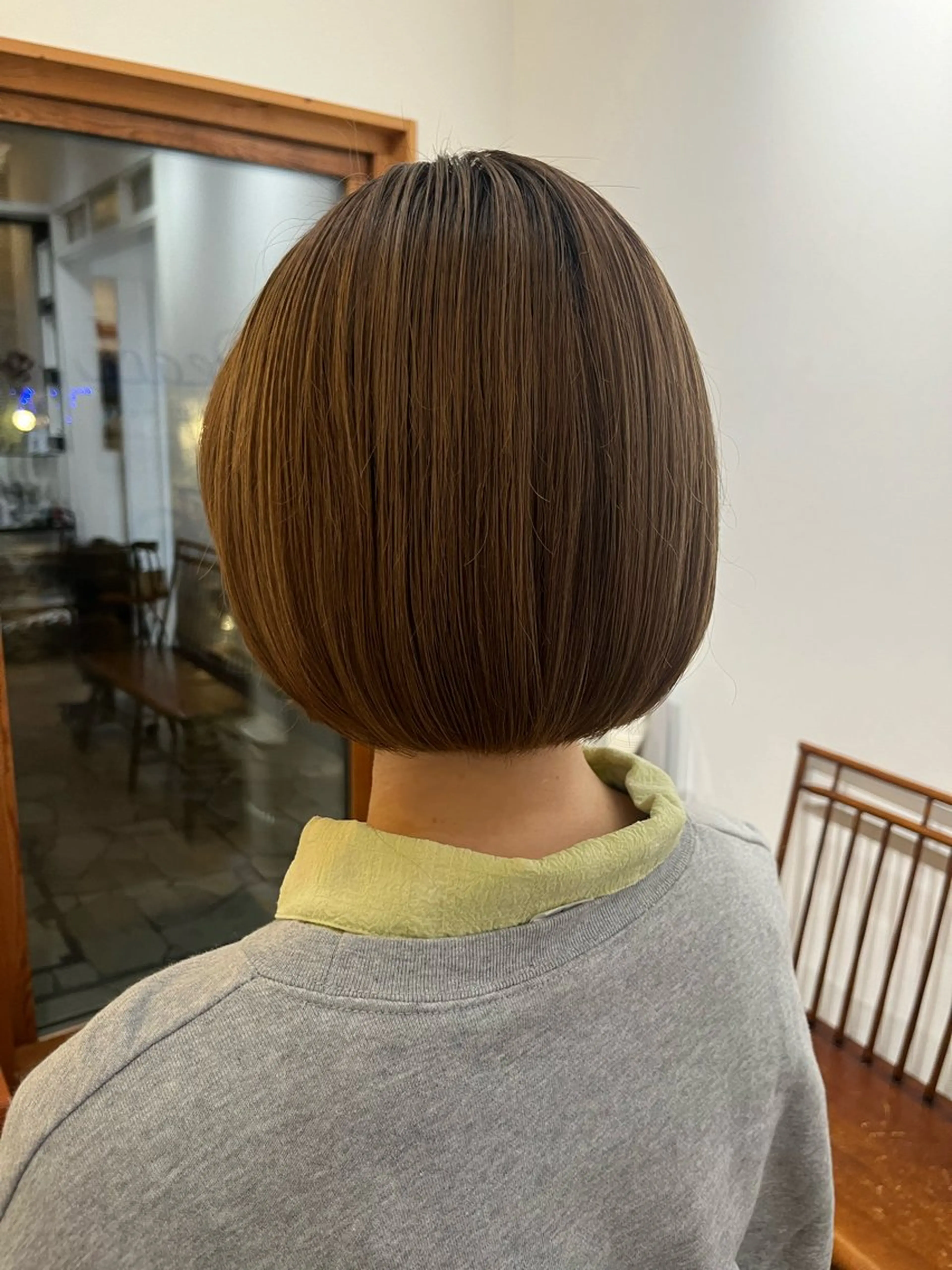 ショート ボブ カット 無料カットモデル‪✨ ✂️Nanami🌷のヘアスタイル