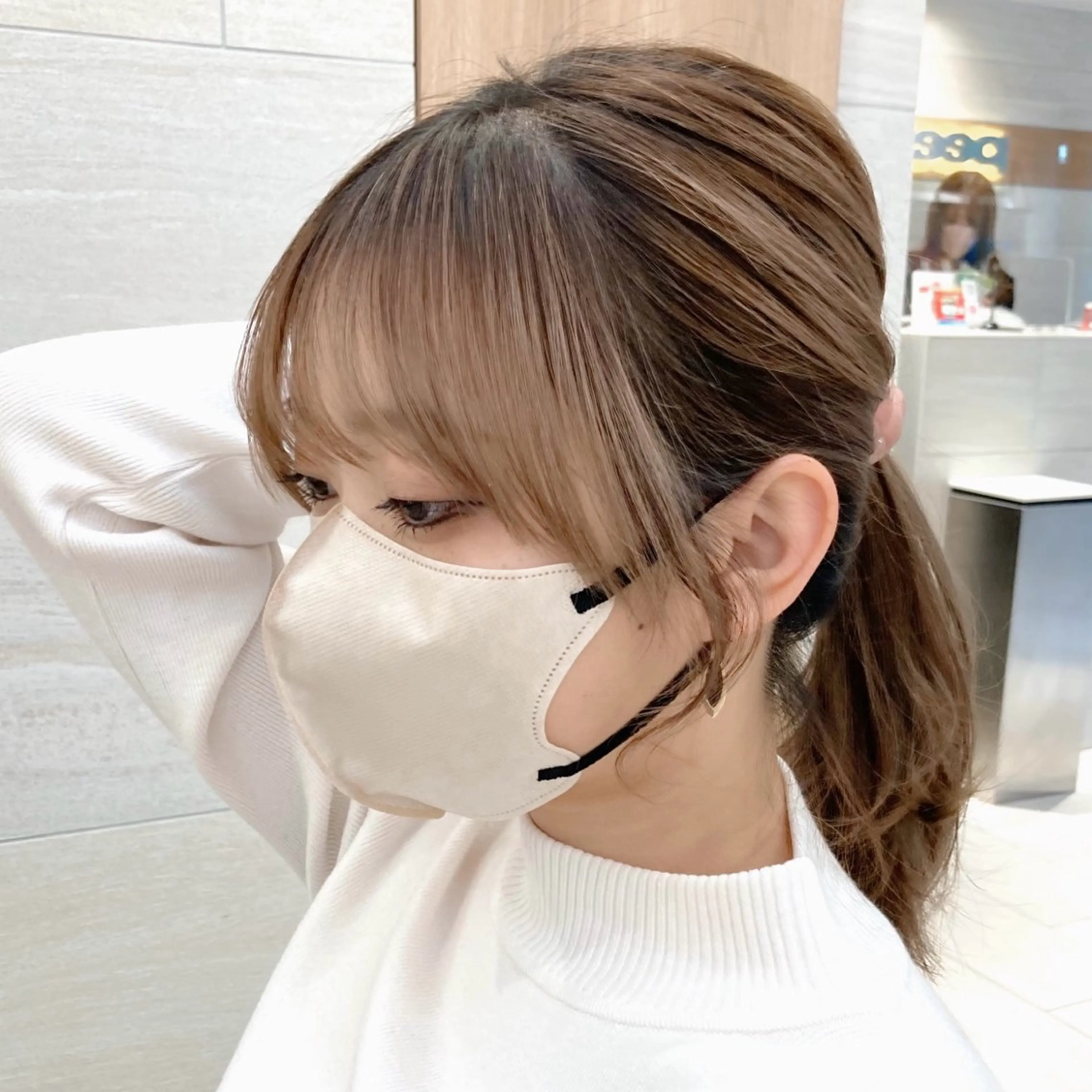 セミロング ✨小顔顔まわり✨ サイトウ　アツキのヘアスタイル