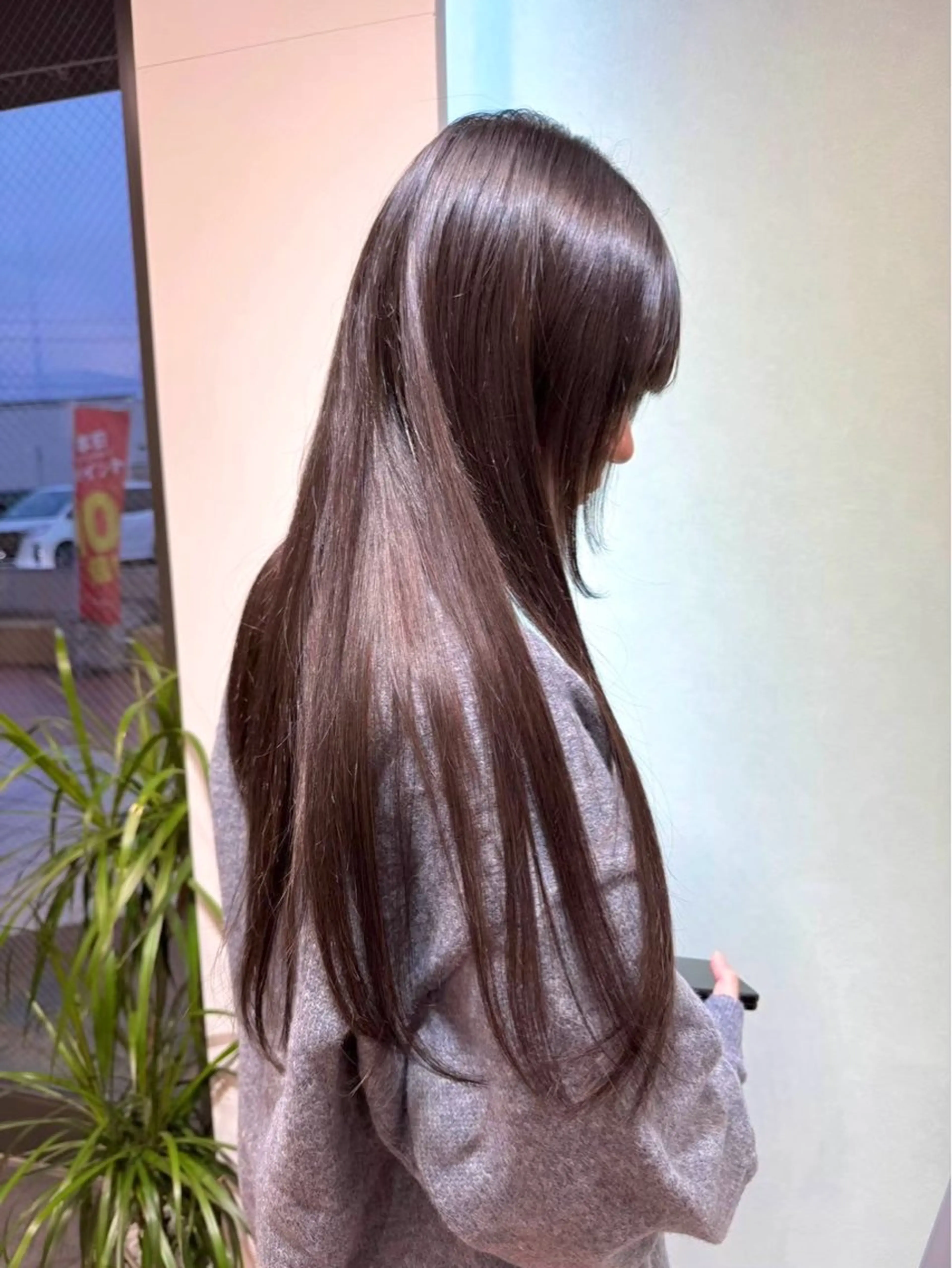 ロング カラー ヘアカラー トリートメント Sora /eve hairのヘアスタイル