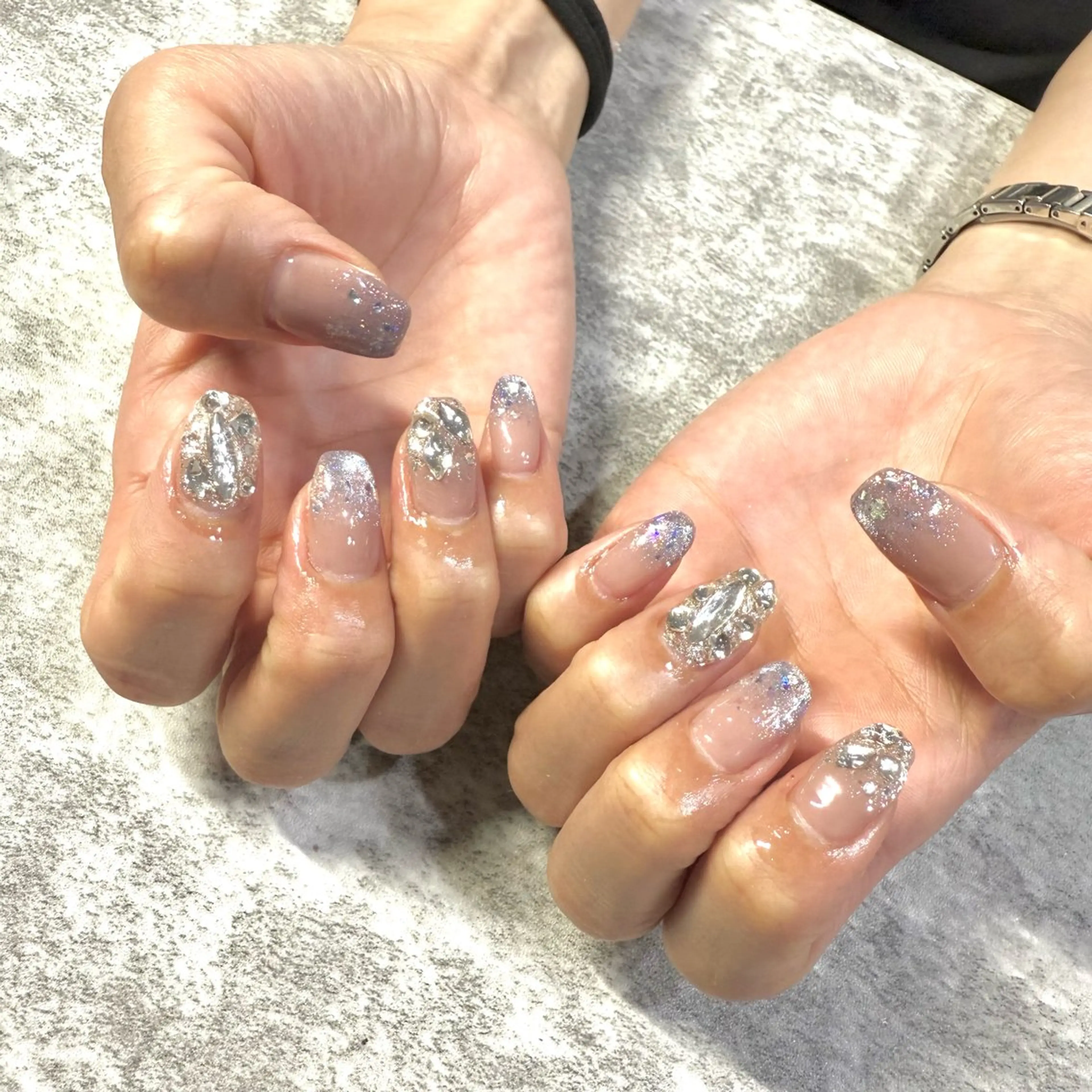 ネイル キラキラネイル ハンドネイル ★Rinail... .のネイルデザイン