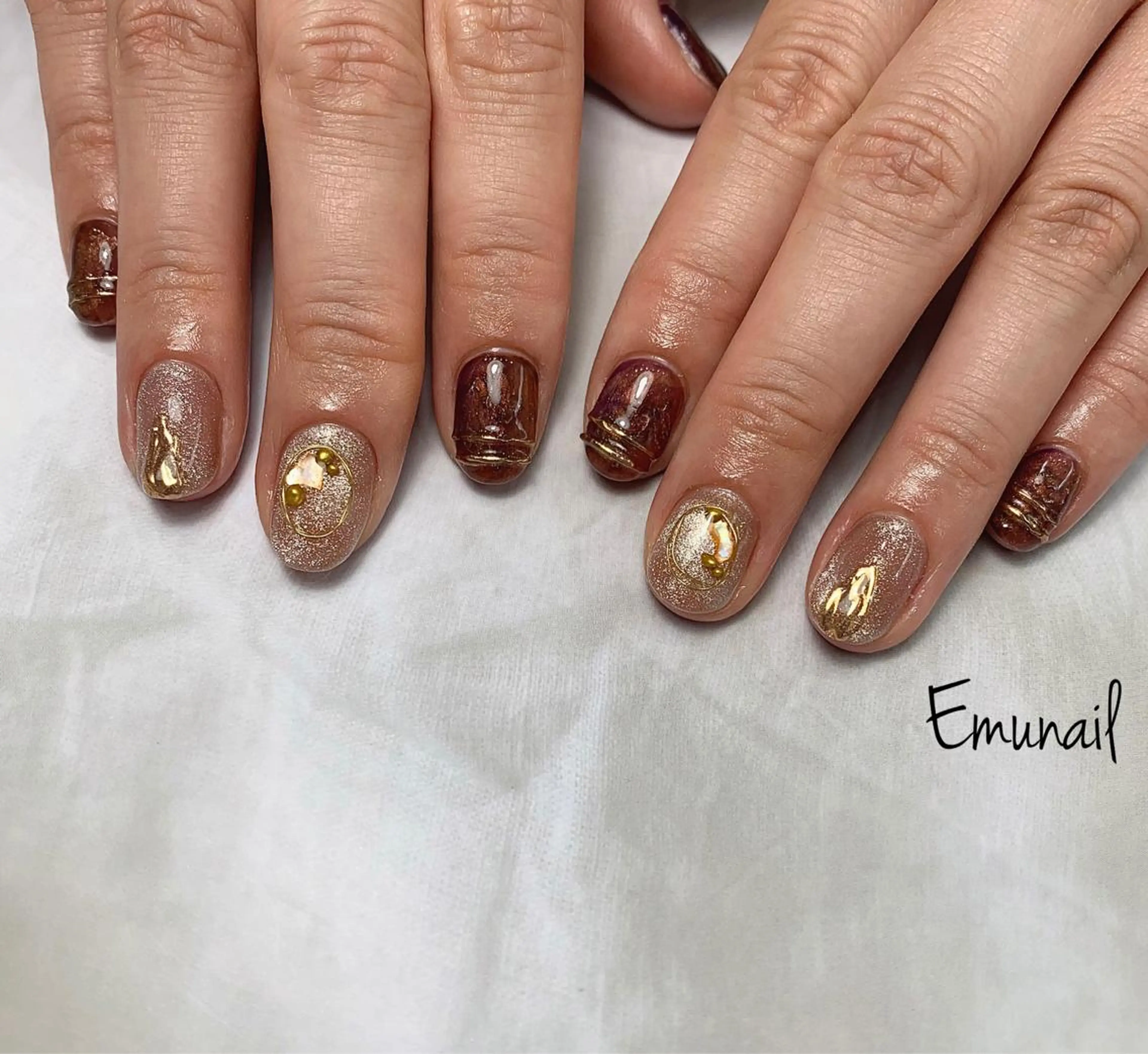 ネイル ハンドネイル Emu Nailのネイルデザイン