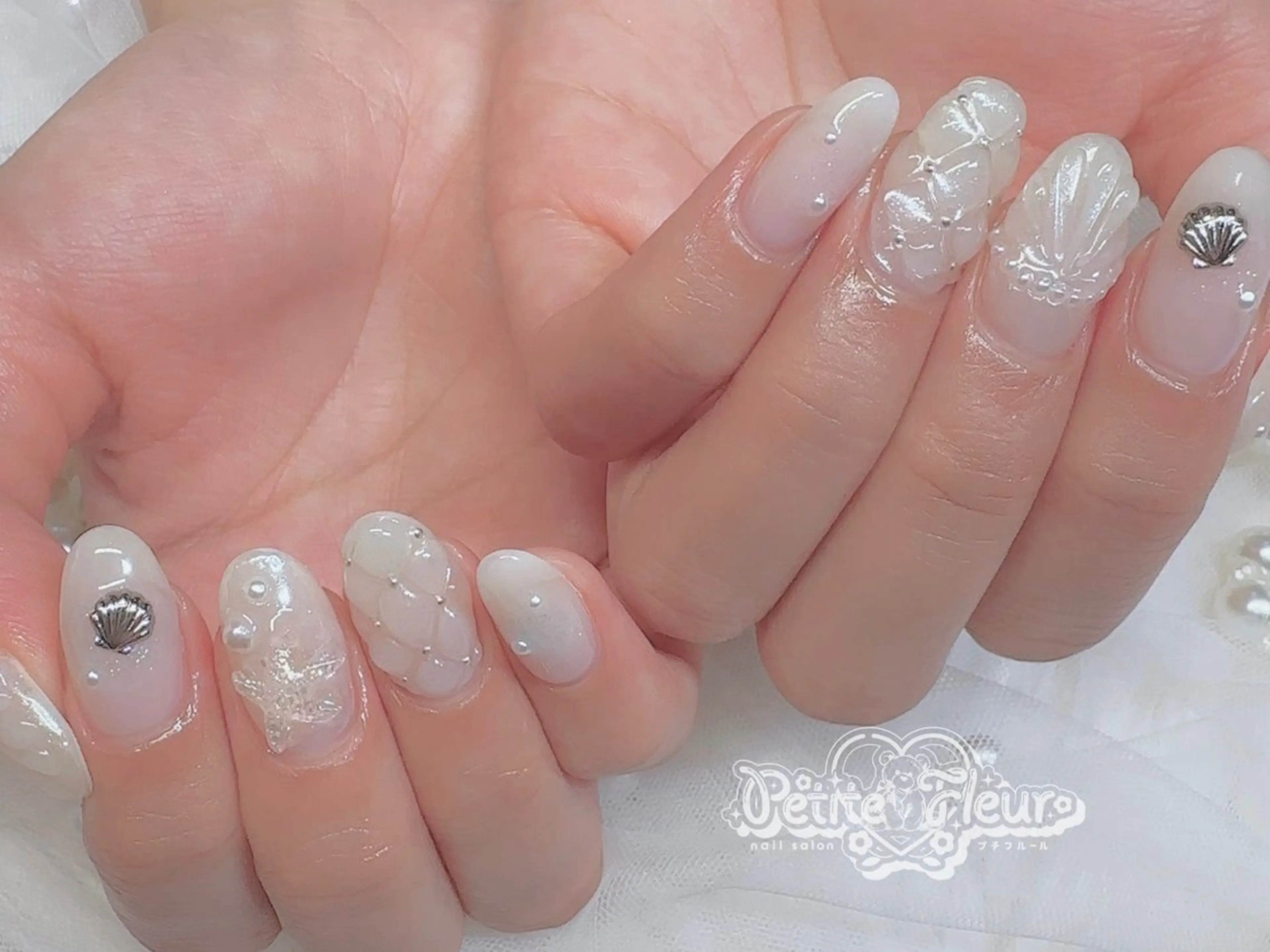 ネイル ❁⃘*。Petite fleur❁⃘*りさのネイルデザイン