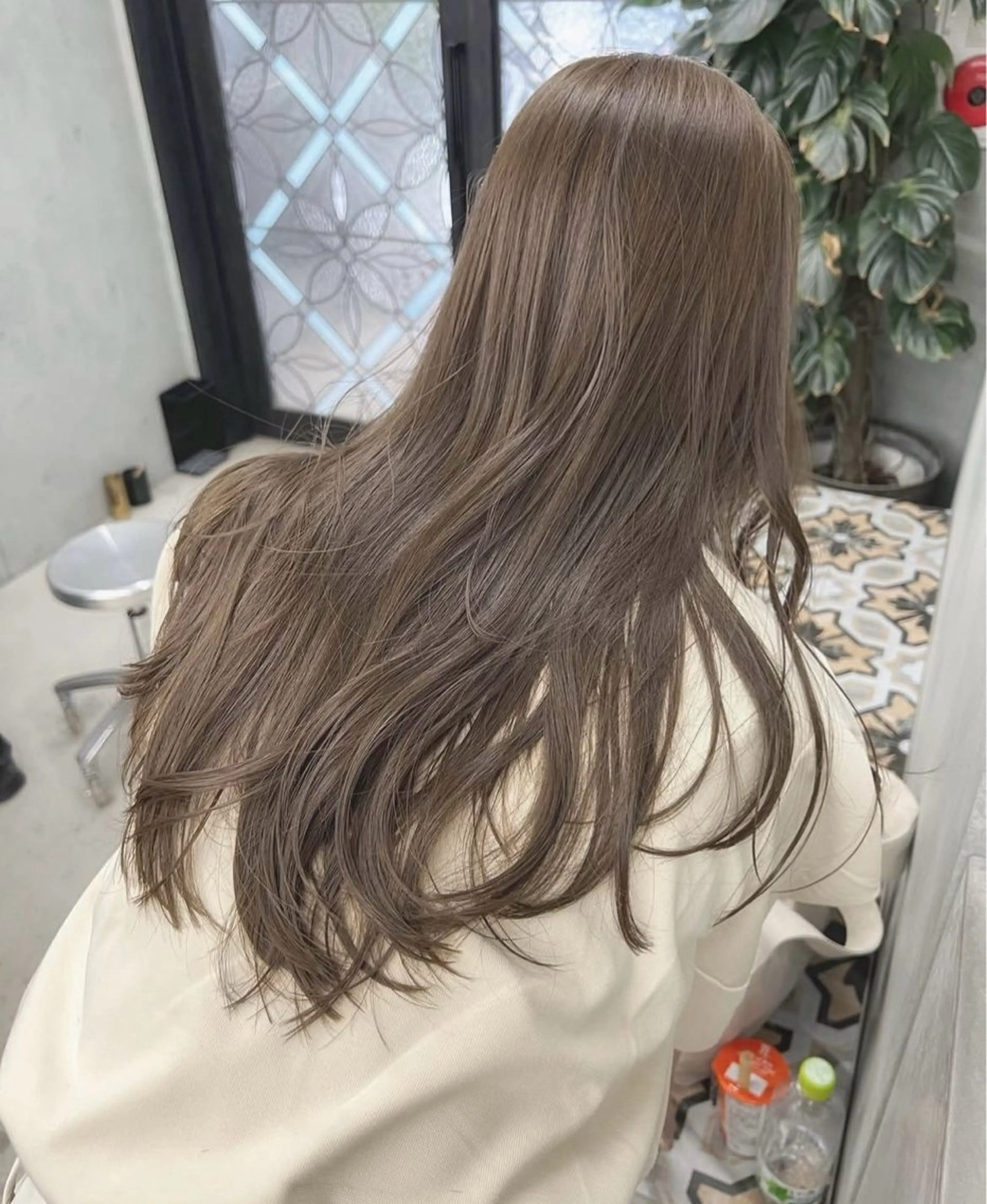 ミディアム カラー ヘアアレンジ ‎透明感×艶髪 ‎🫒maki🎀のヘアスタイル