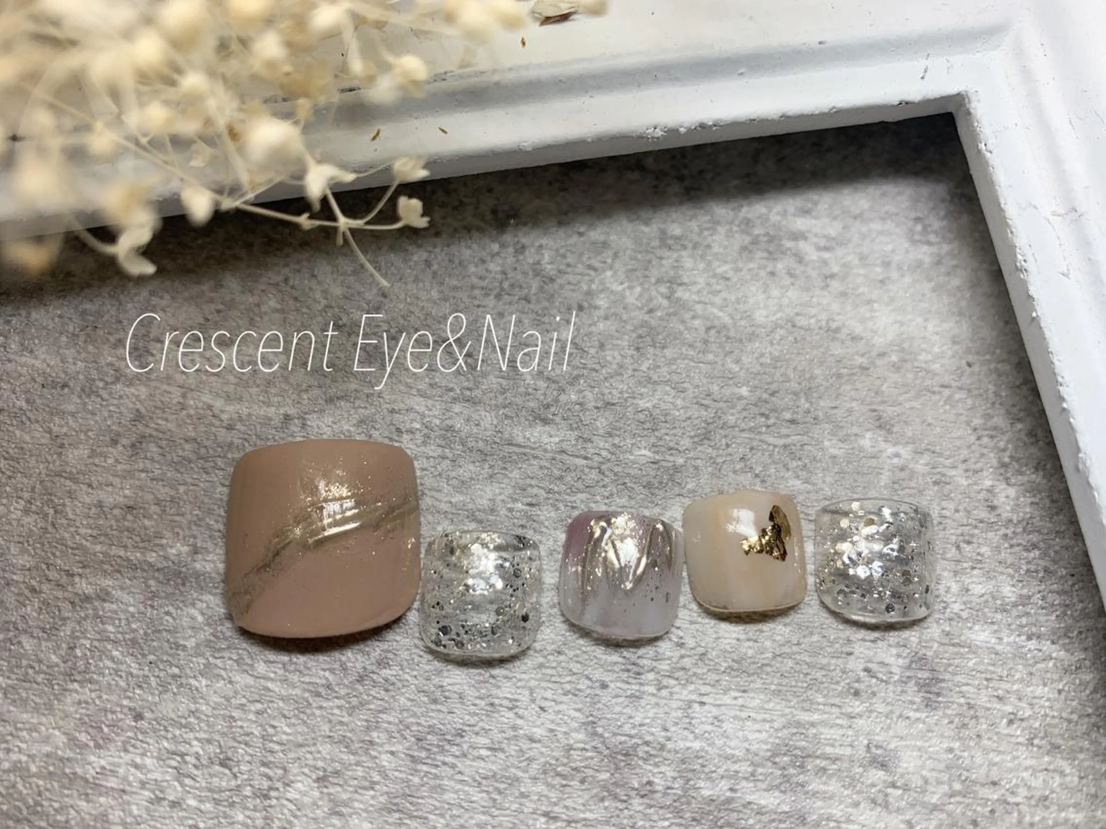 ネイル フットネイル 谷川 薫のネイルデザイン