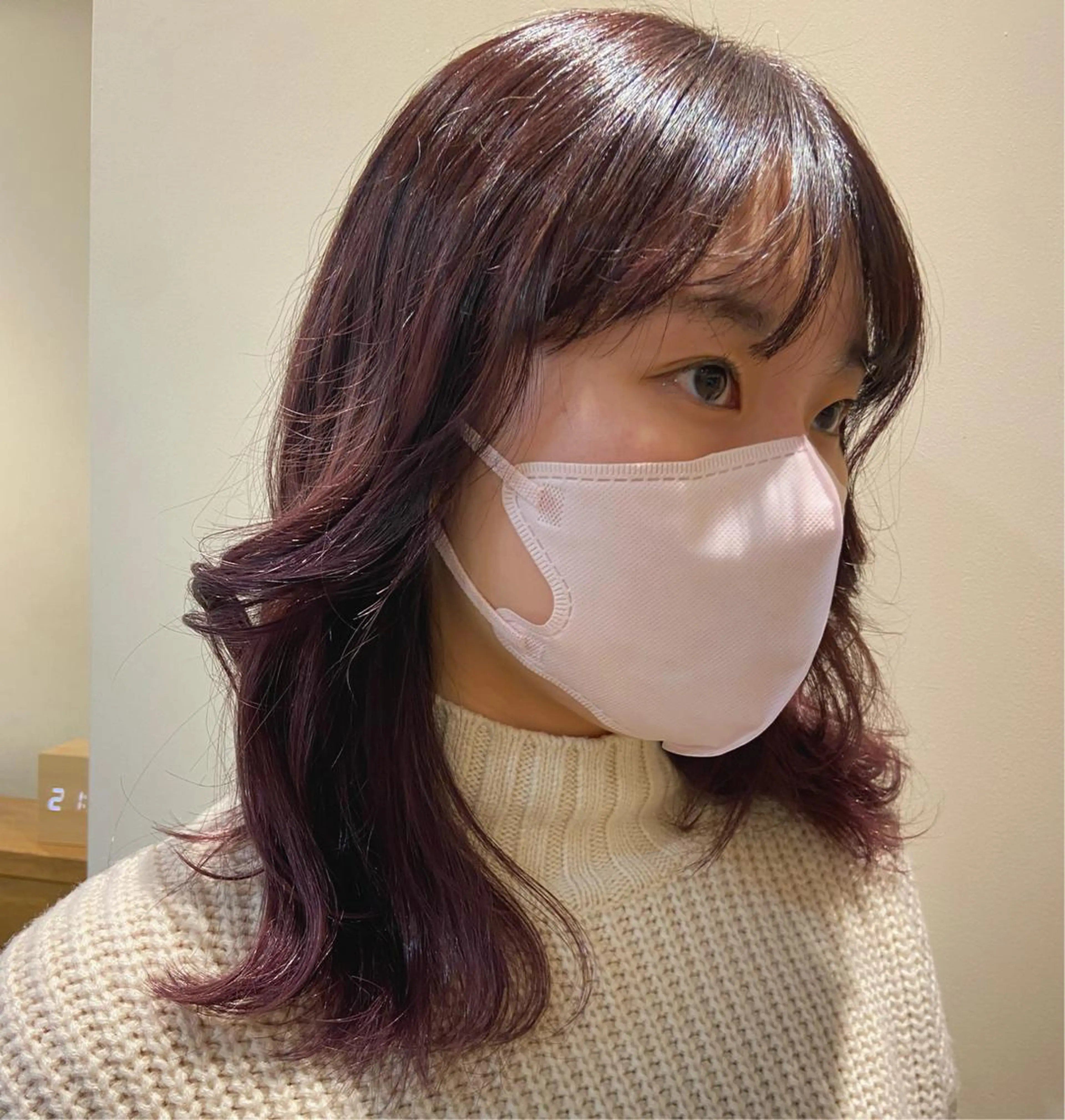 ミディアム ヘアカラー トリートメント ♥yelm ユウナ♥のヘアスタイル