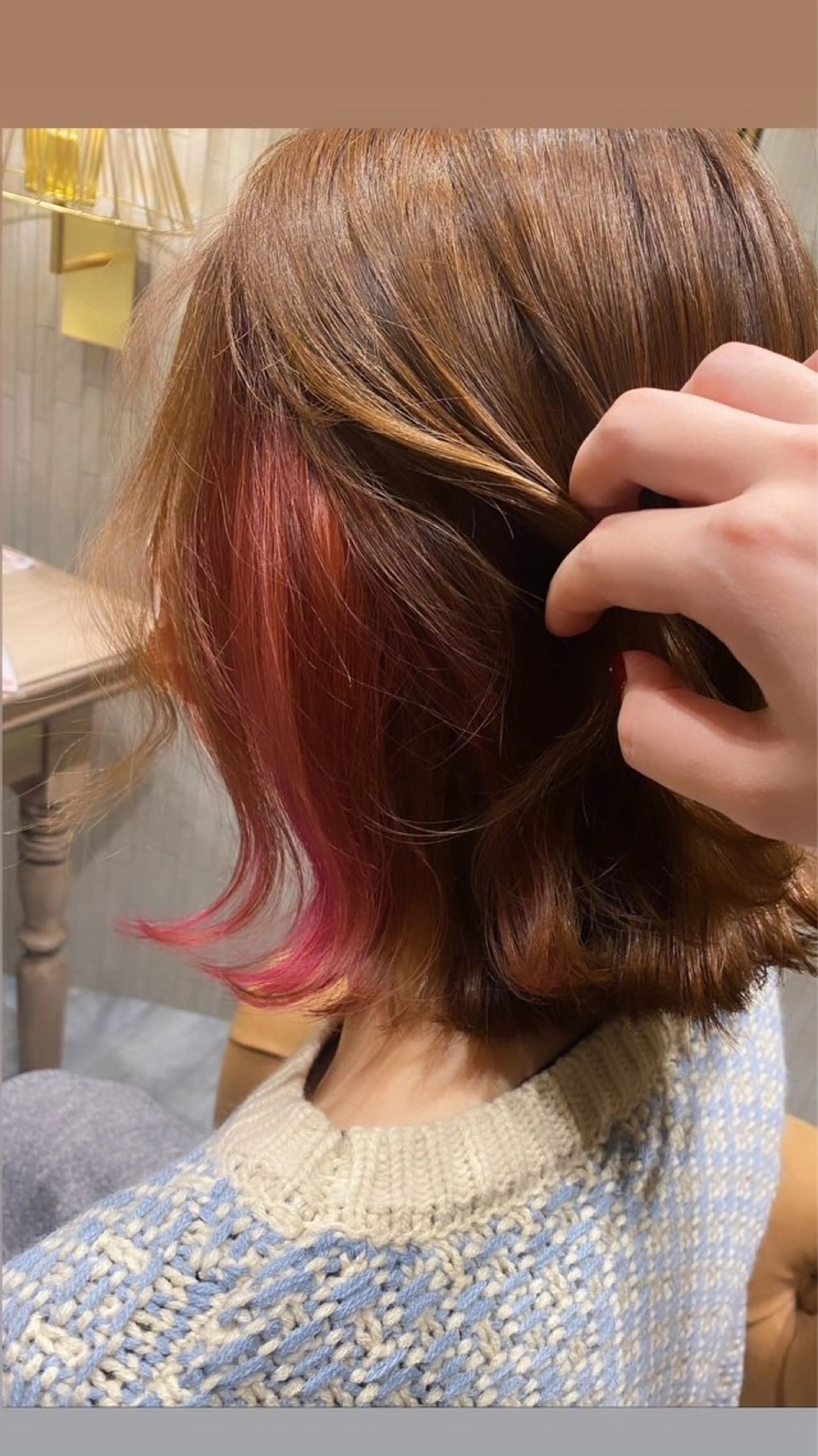 ショート カラー ハイトーン/ダブル カラー/akihoのヘアスタイル