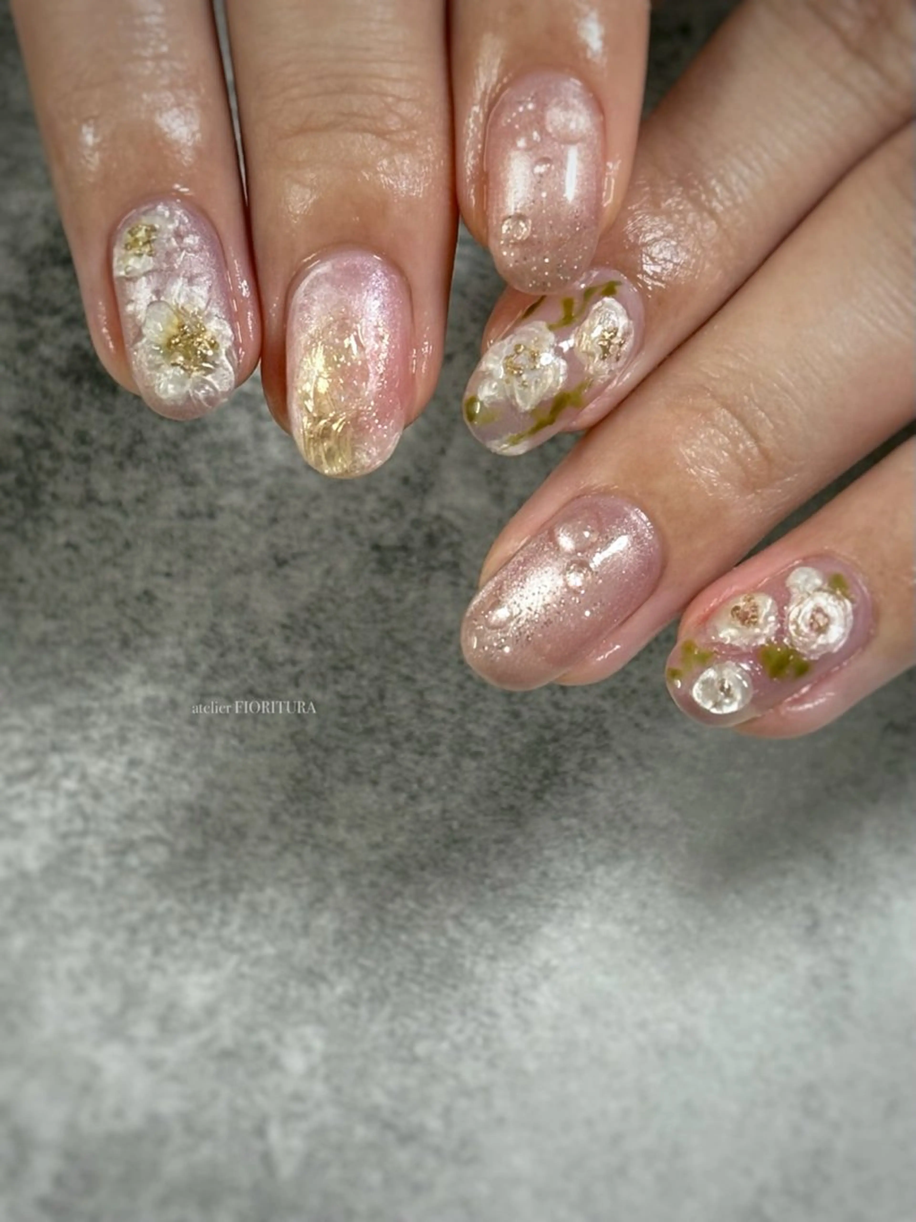 ネイル ハンドネイル FIORITURA Maikoのネイルデザイン