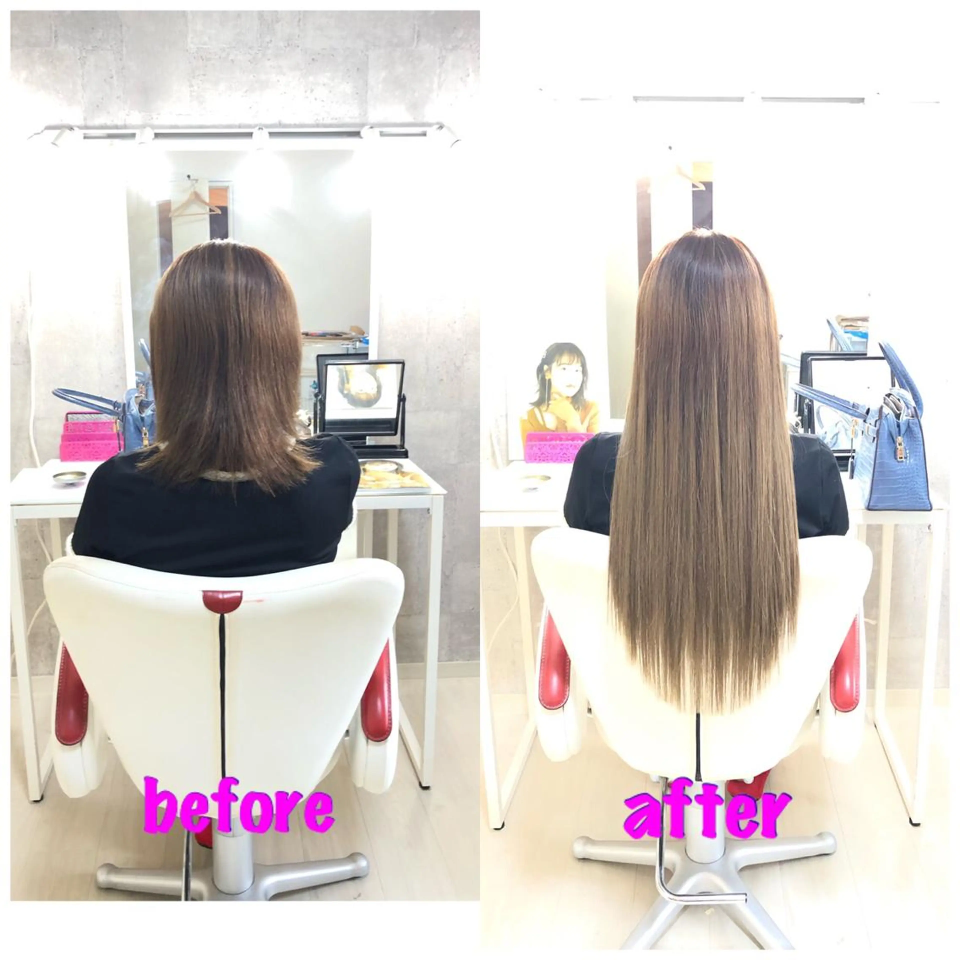 ロング エクステ 🌸ドレスアップ 心斎橋店🌸のヘアスタイル