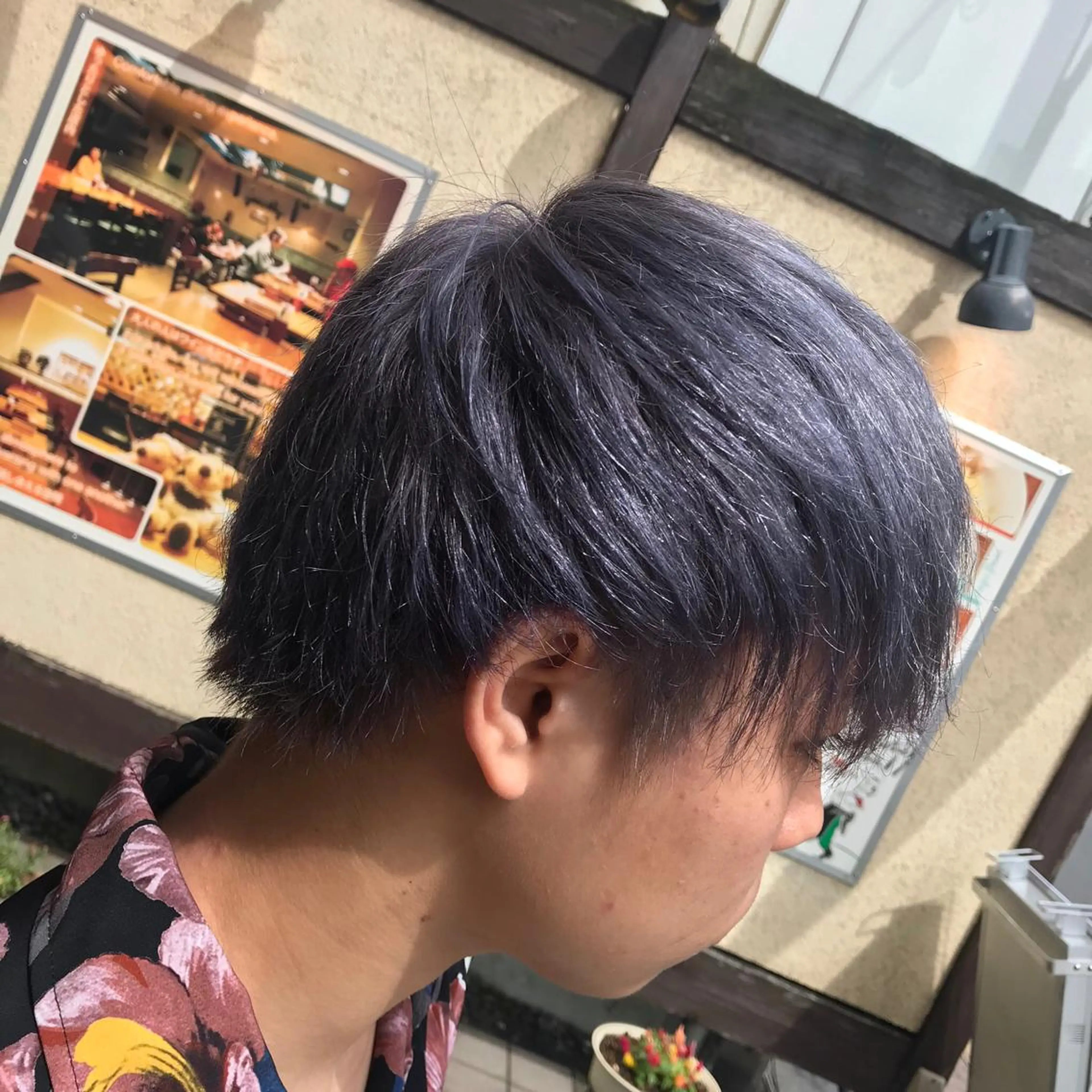 カラー メンズ 似合わせ提案サラ艶♡ 彩華のヘアスタイル