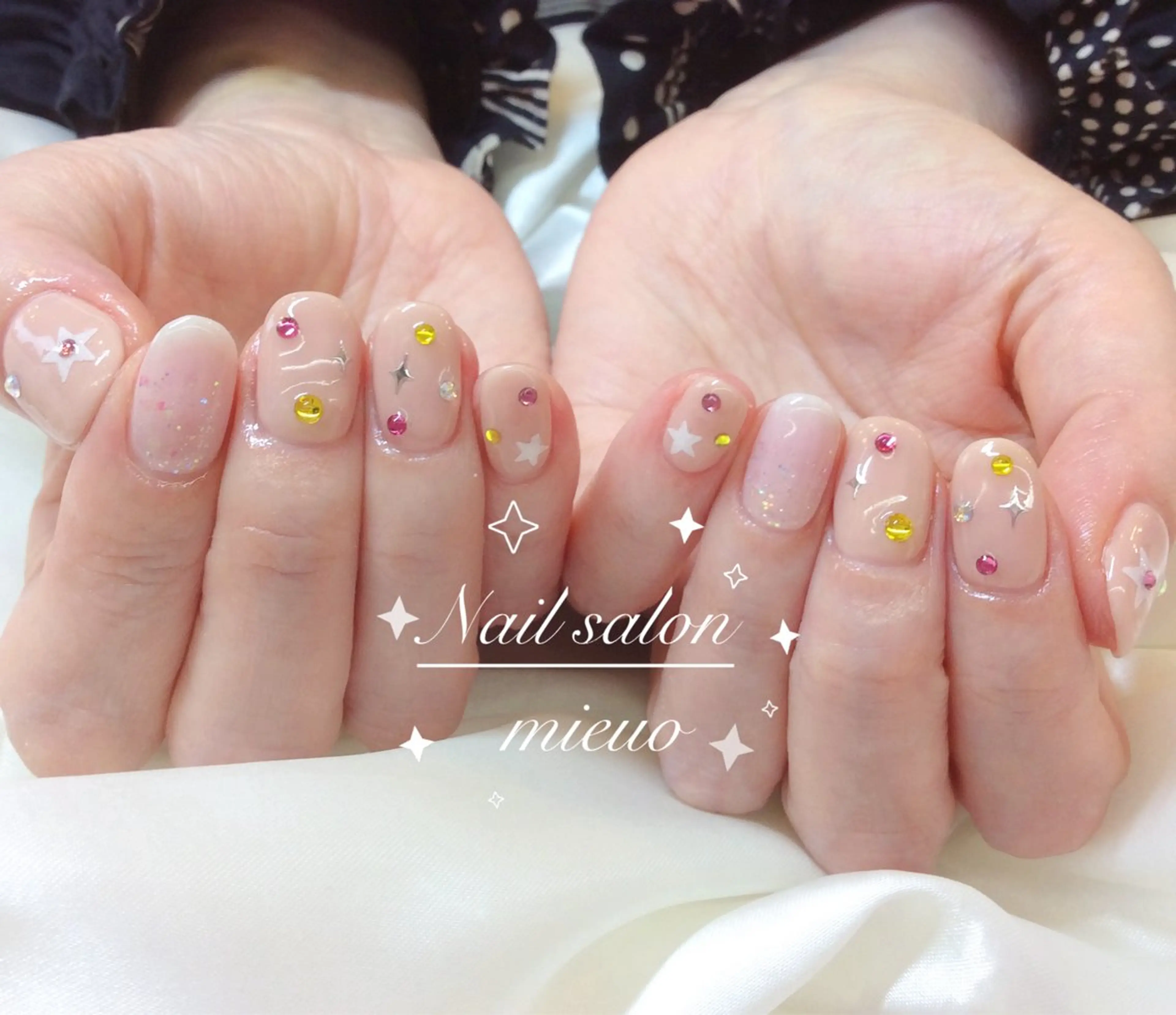 ショート ハンドネイル ネイルサロン ミューオのネイルデザイン