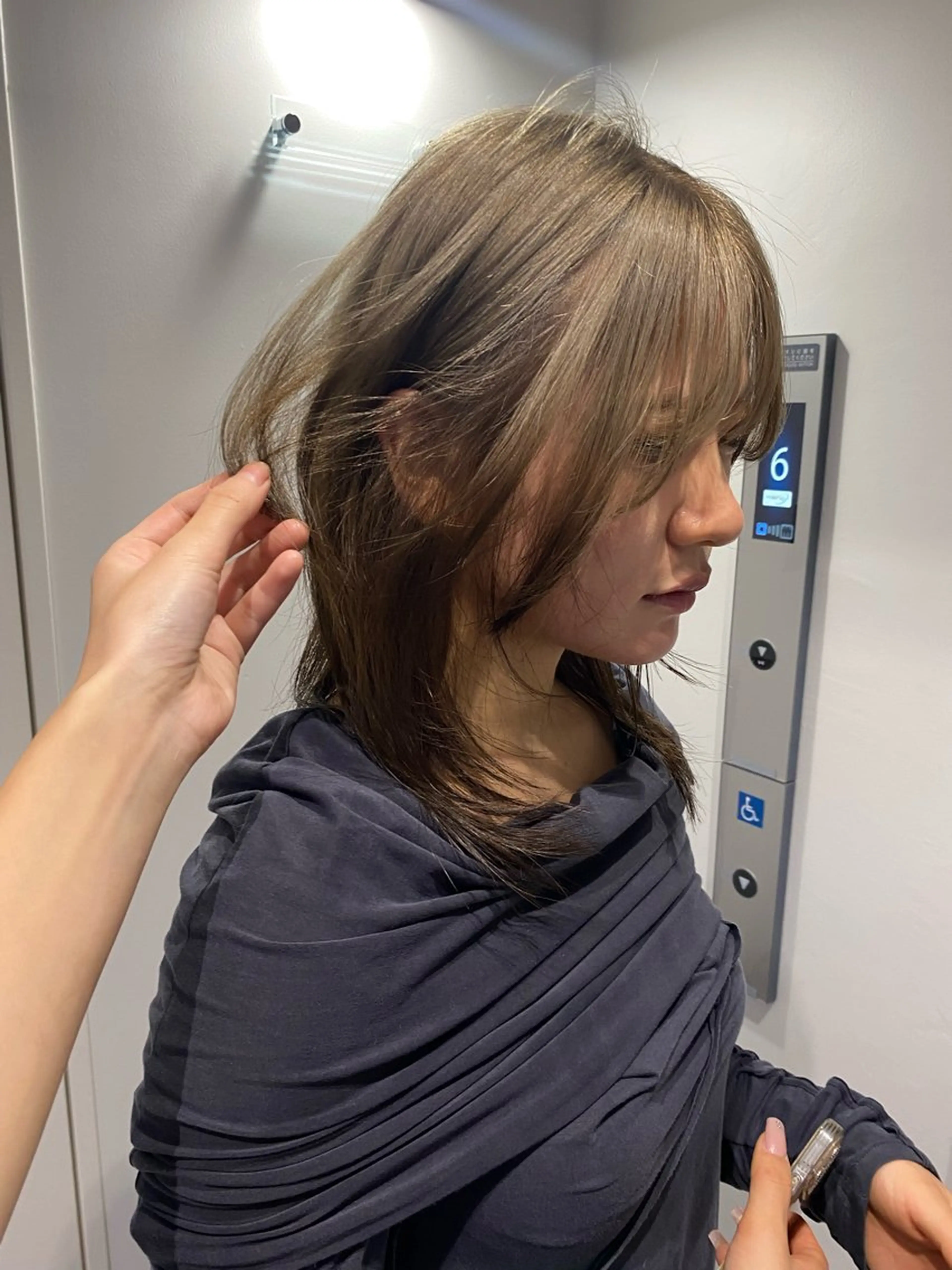 ミディアム カラー ブリーチ ヘアカラー iroha/ n.w.h🎀のヘアスタイル