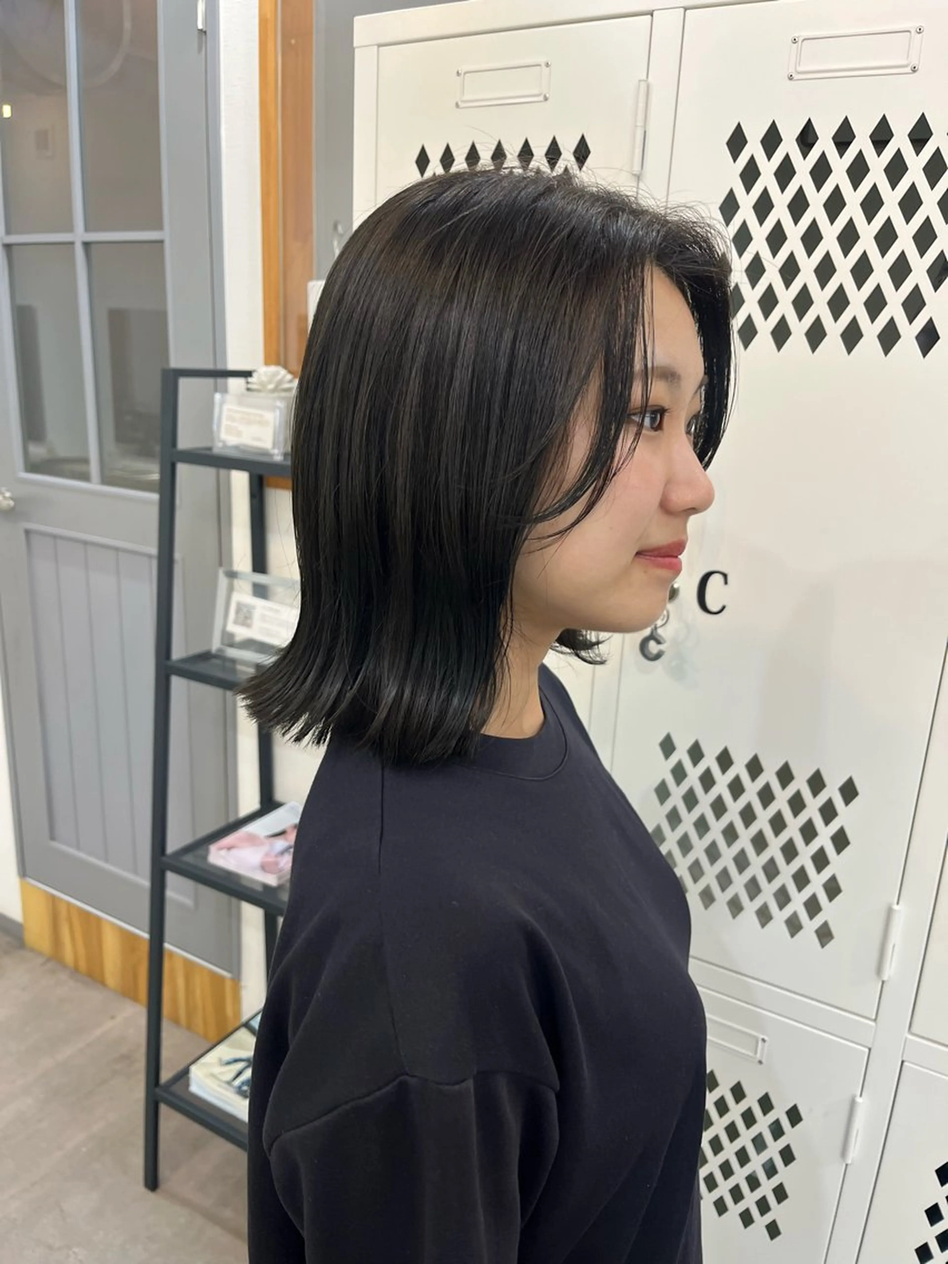 ミディアム カラー カット ヘアカラー トリートメント 🌼sunc HINAMI🌼のヘアスタイル