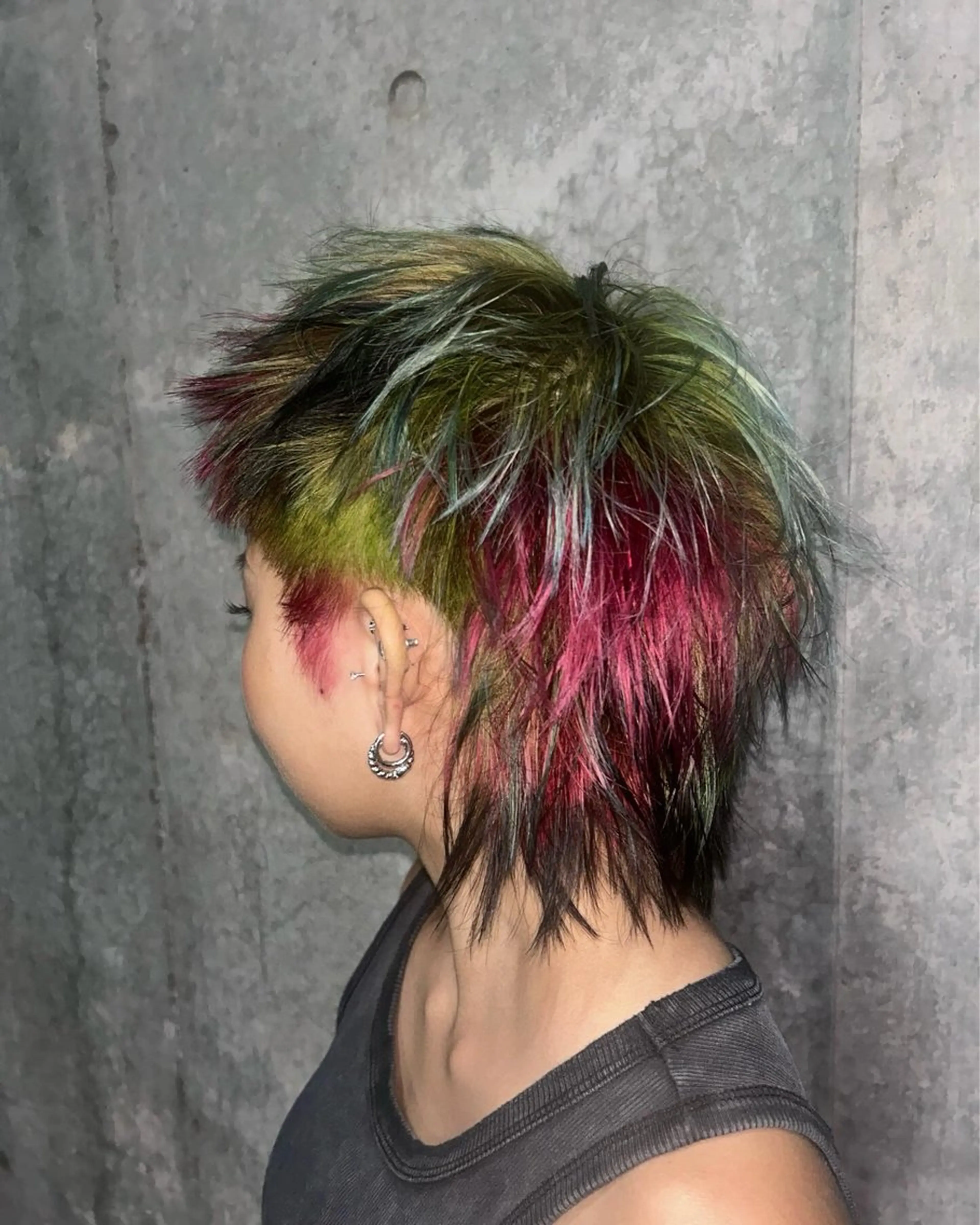 ショート カラー 髙橋 功誠のヘアスタイル