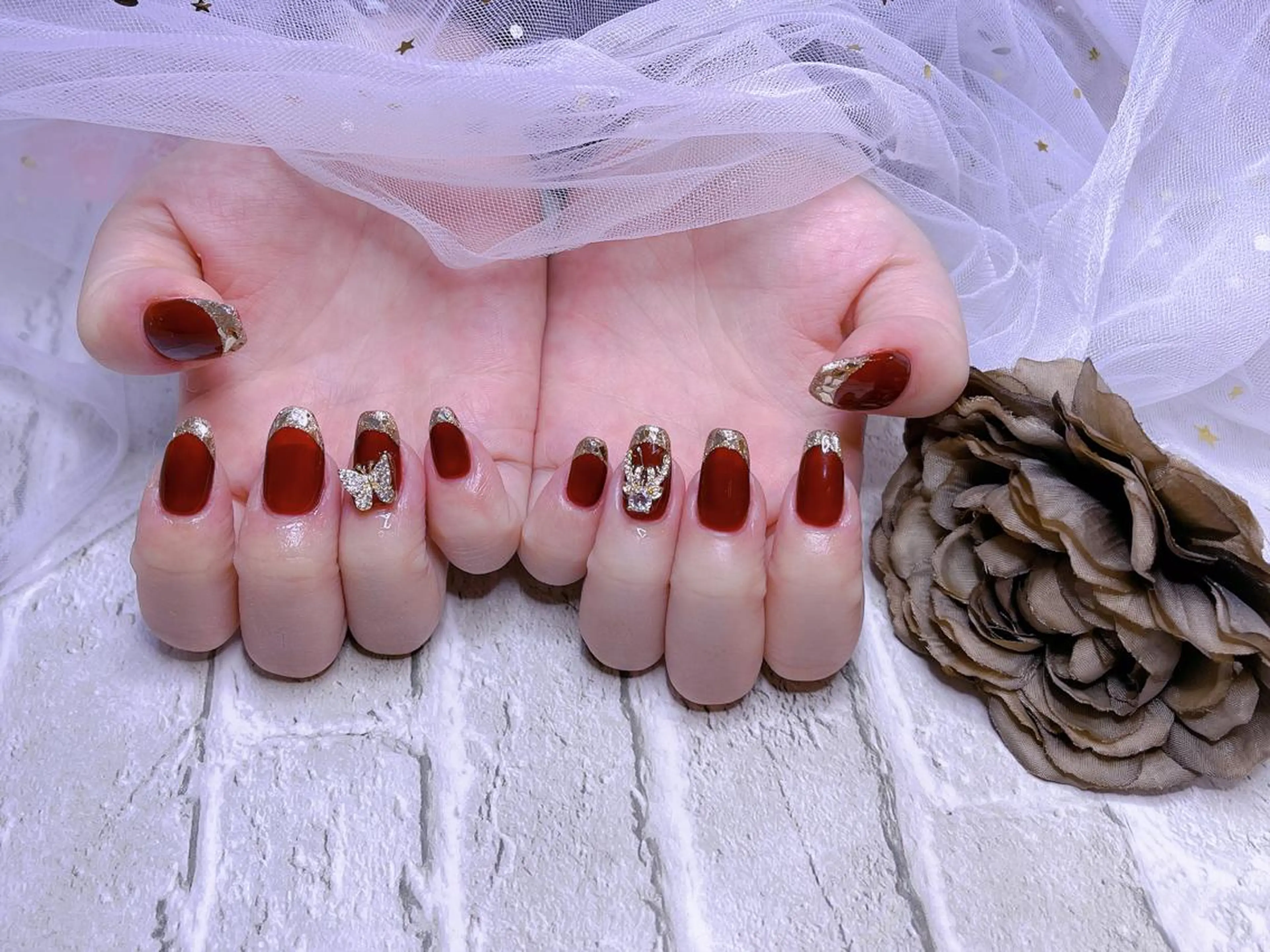 ネイル ハンドネイル ジョリ kasumi🌹💅のネイルデザイン