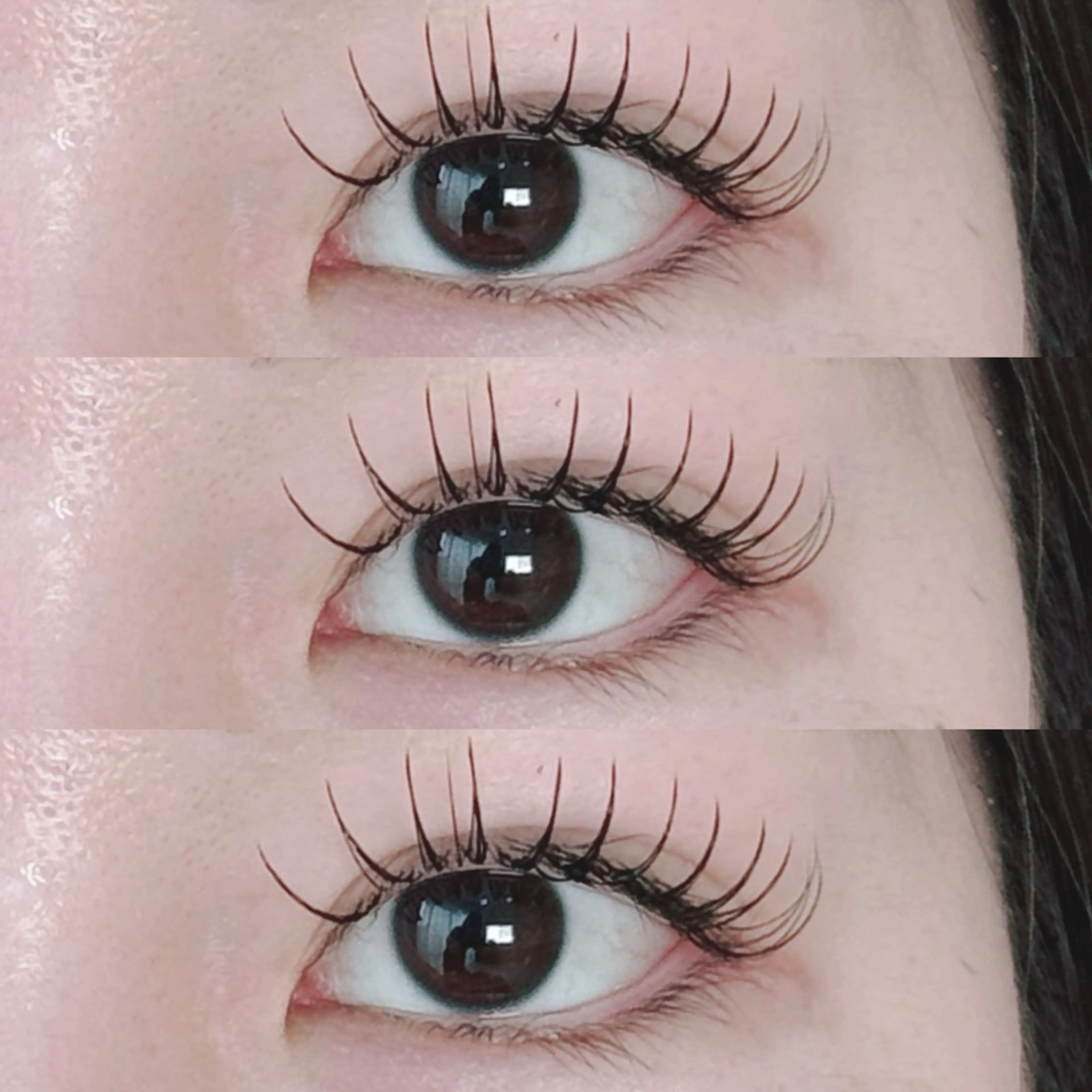 マツエク100本(フラットラッシュ使用)※お目元撮影ご協力でさらに500円オフ)の写真