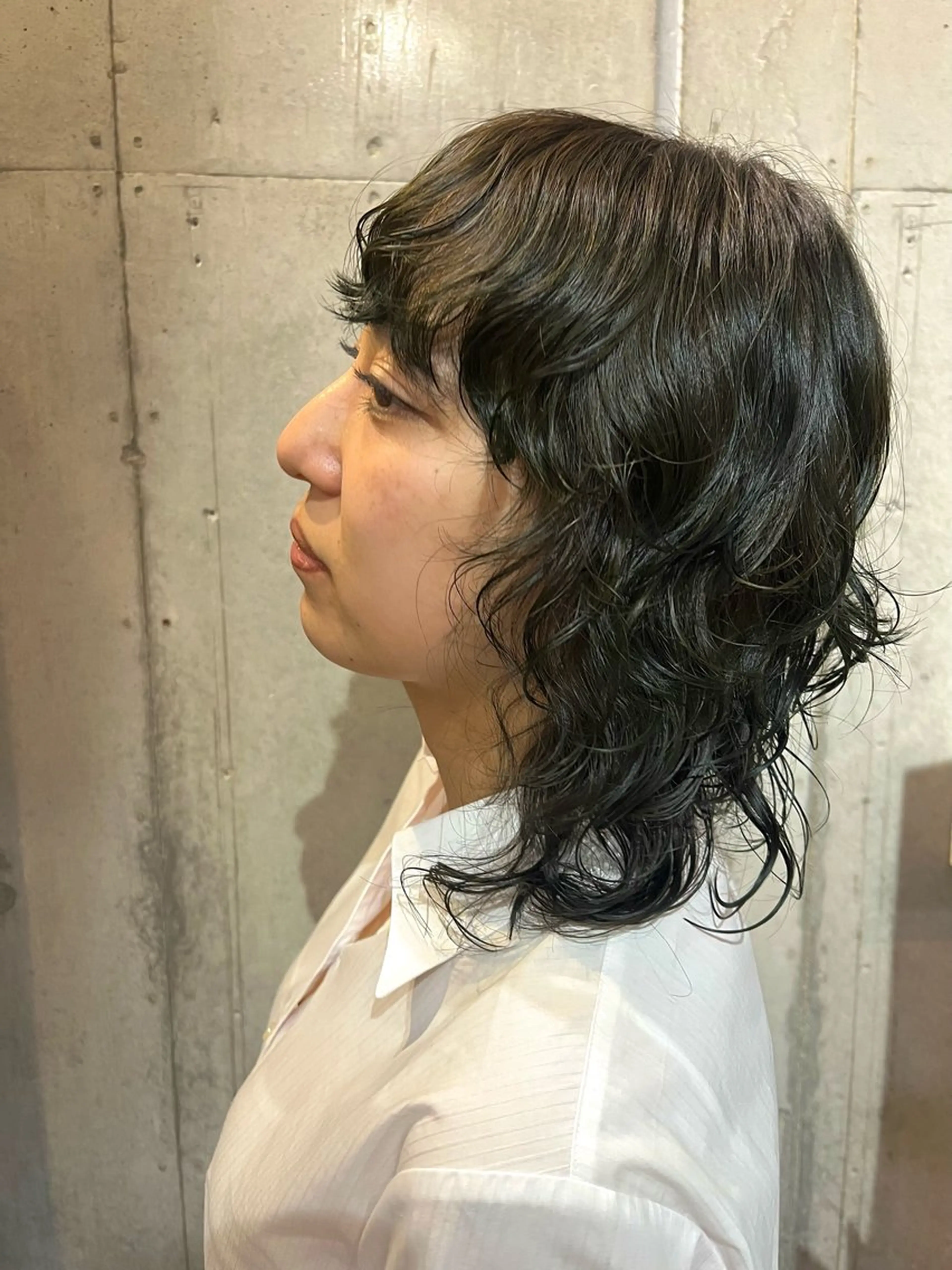 ミディアム ドアベルヘアリビング所属・加藤志保 🎗️🫧モデル募集のヘアスタイル