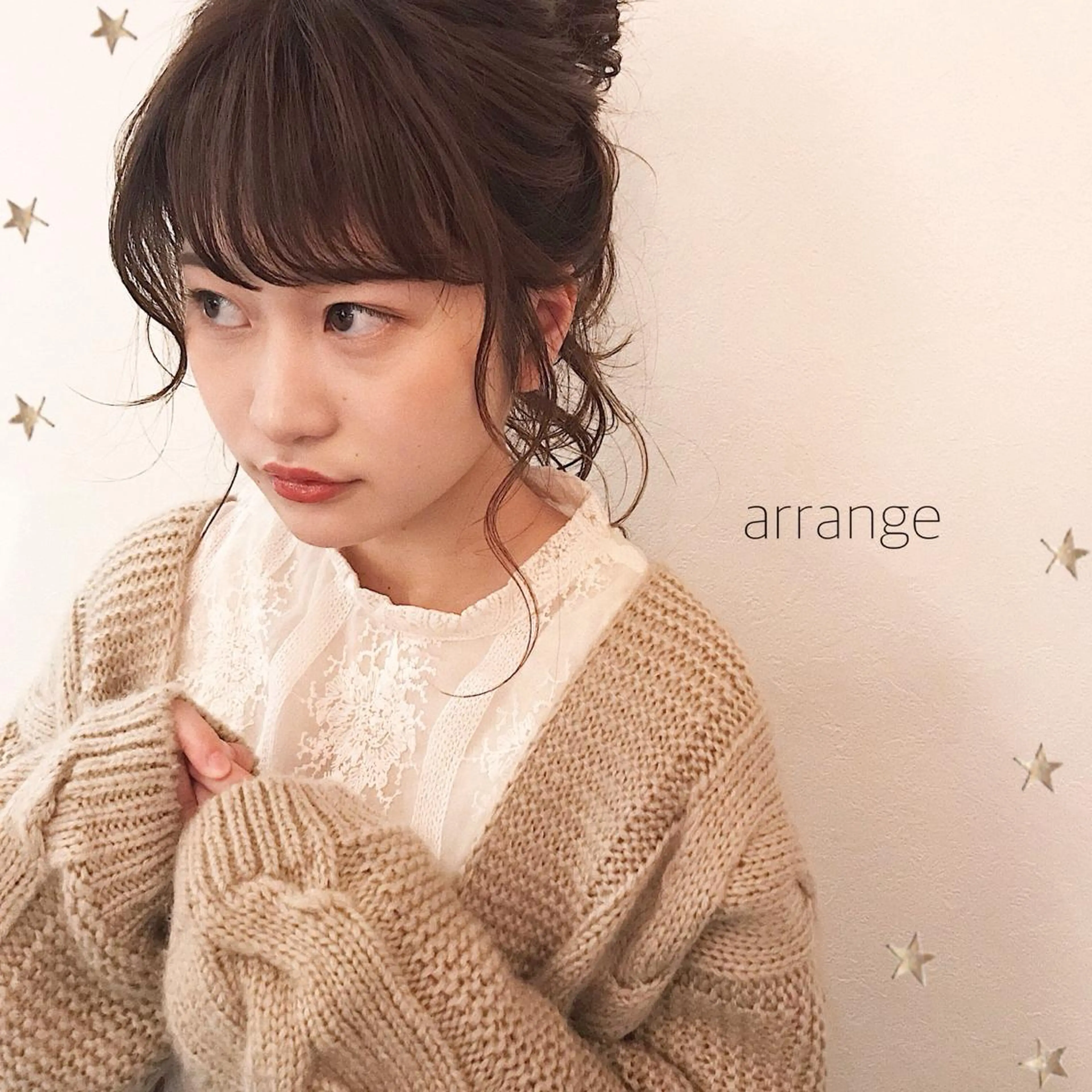 ロング ヘアアレンジ 市川 千夏のヘアスタイル