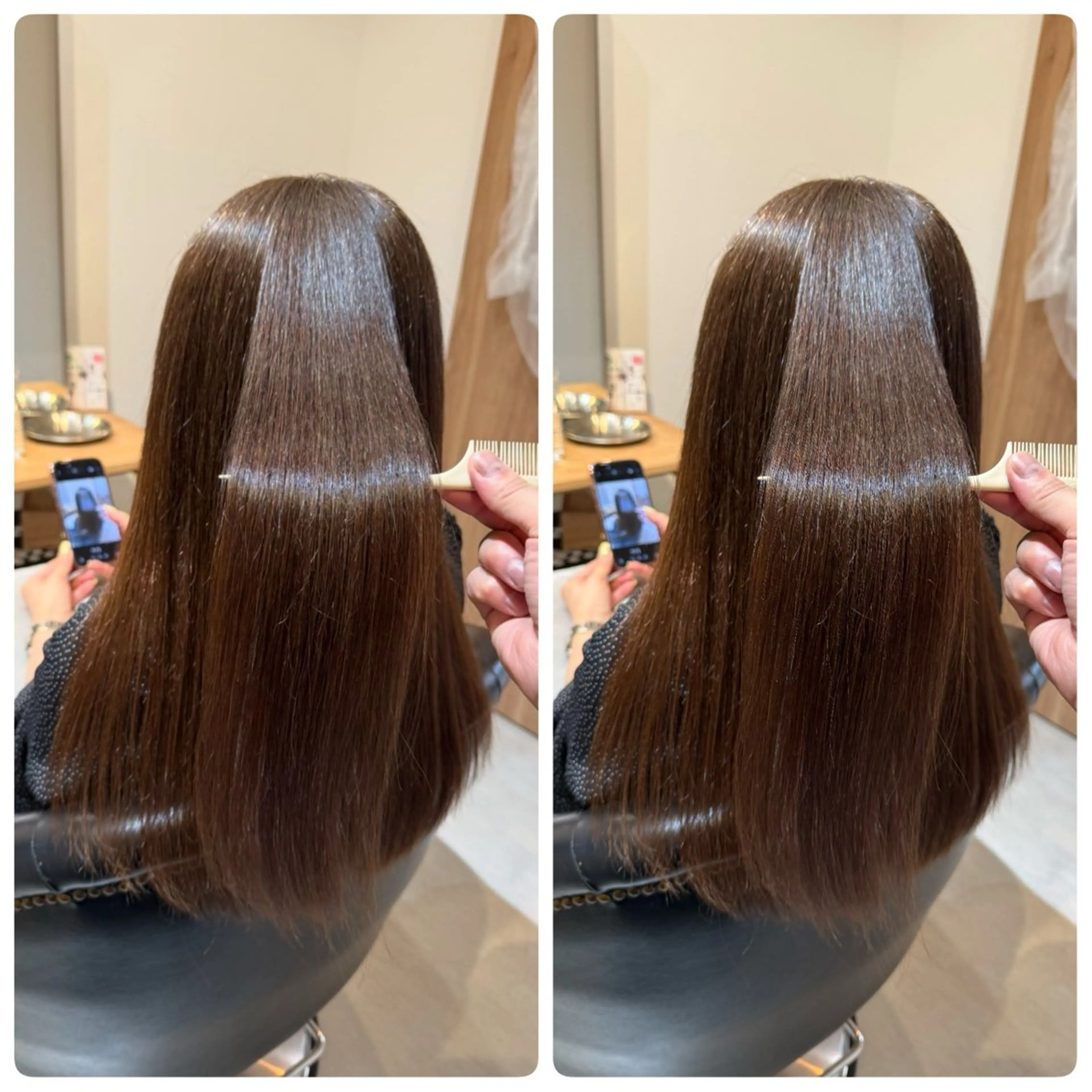 セミロング 髪質改善 トリートメント カット トリートメント 川崎　レイヤーカット /江口真正のヘアスタイル