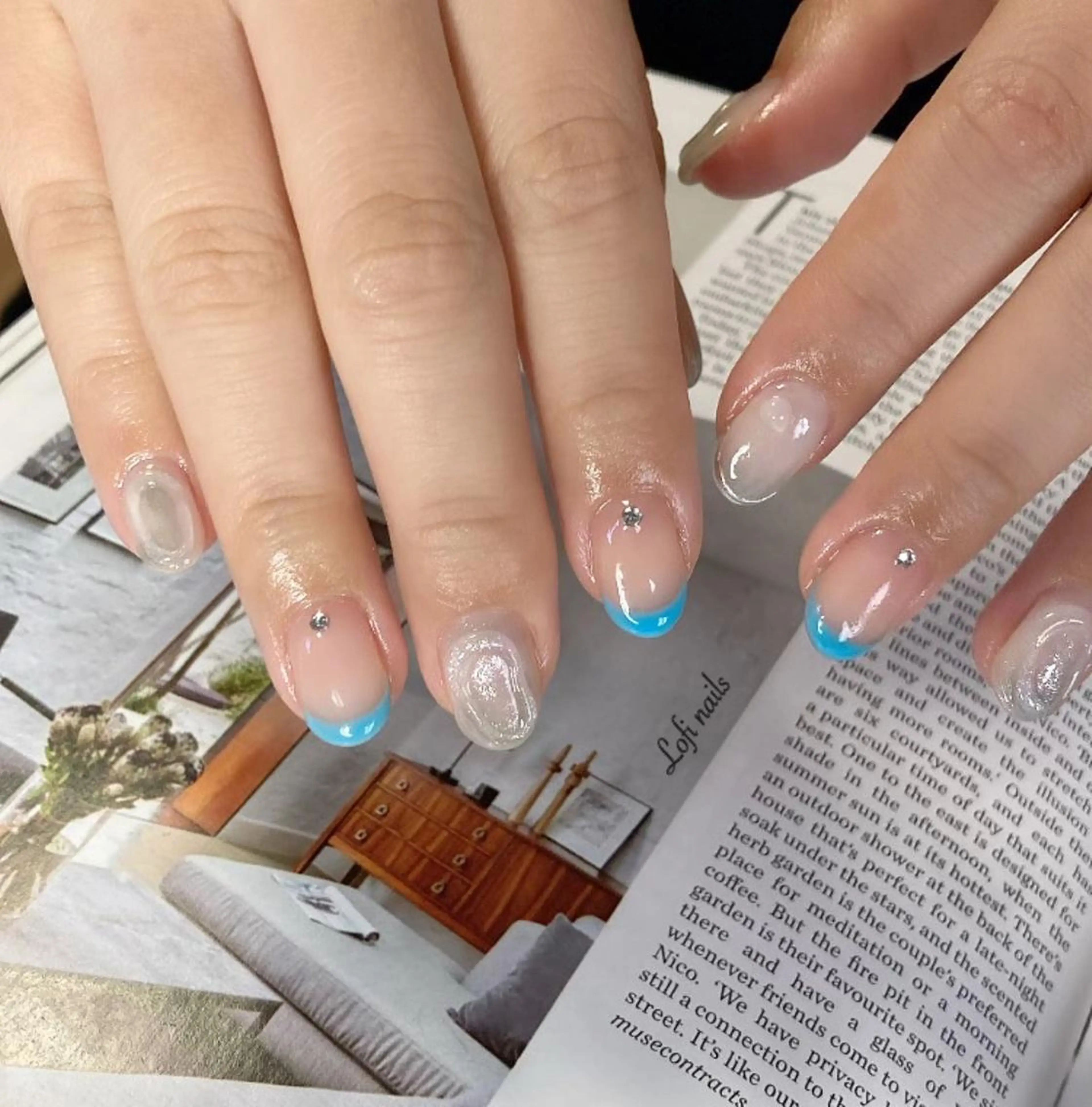 ショート ネイル Lofi nails ゆきこのネイルデザイン