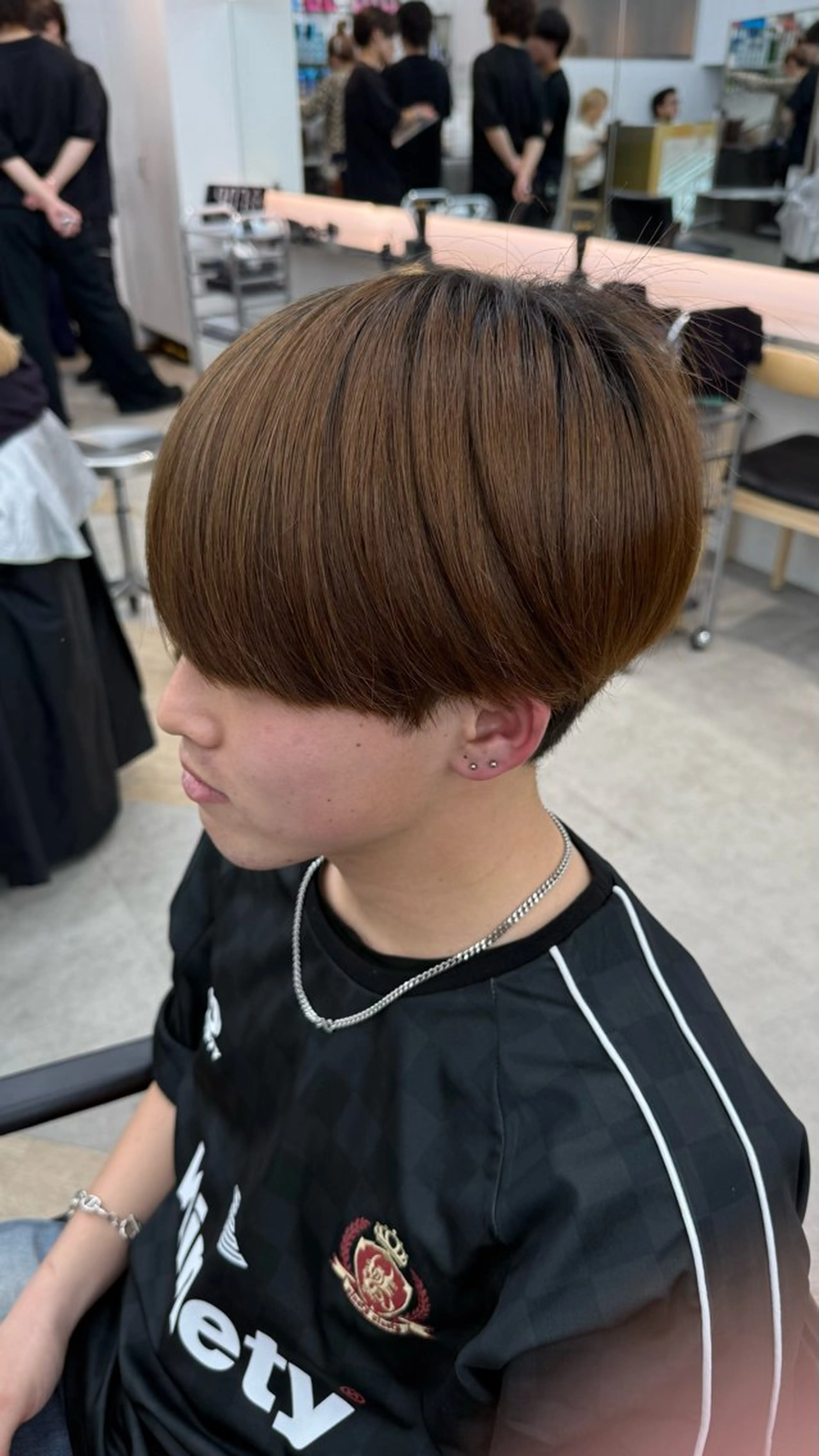 ショート カラー パーマ メンズ メンズパーマ 縮毛矯正 ストレートパーマ 栄💗レイヤーカット |パーマ|haruのヘアスタイル