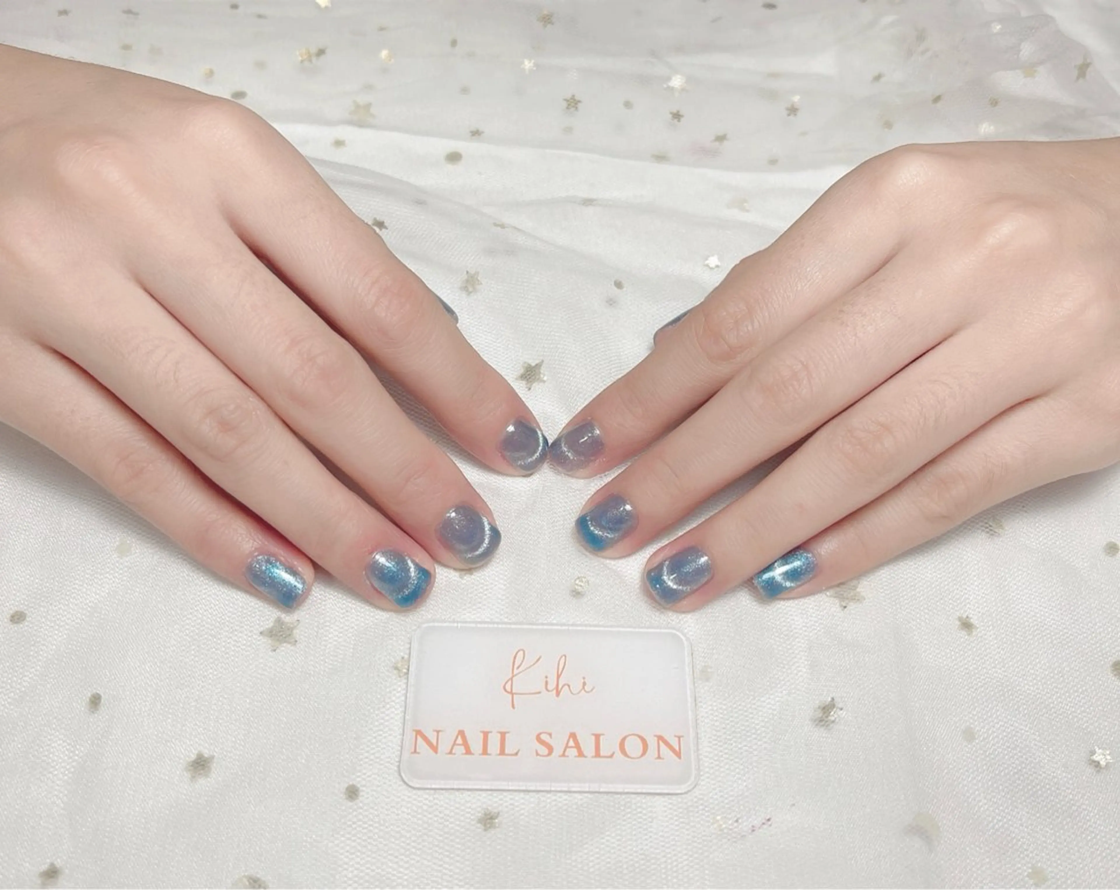 ネイル アートネイル フレンチネイル ジェルネイル グラデーション 韓国ネイル ハンドネイル 小林 あゆみのネイルデザイン