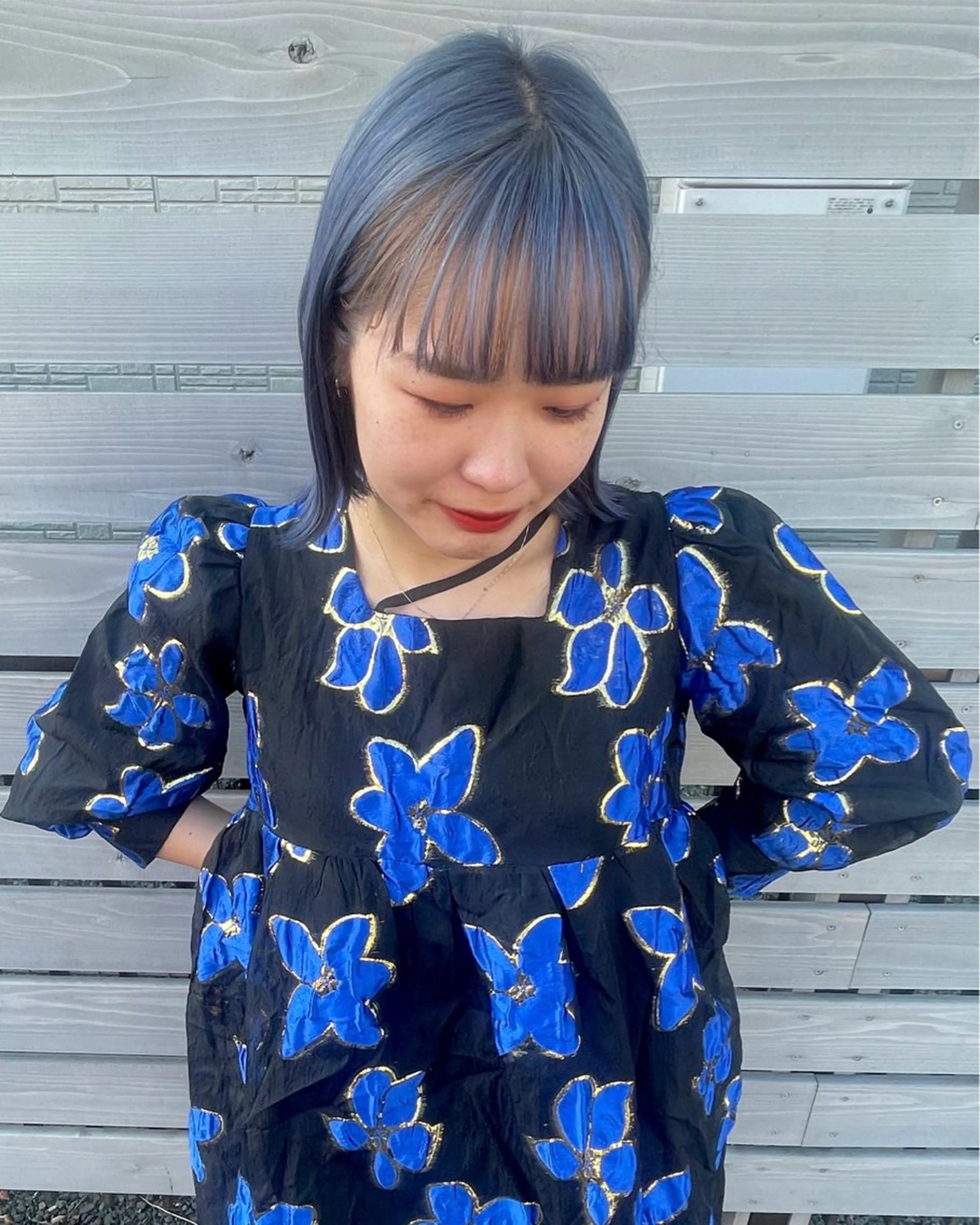 カラー ベージュ/透明感/ 桃子🎀のヘアスタイル