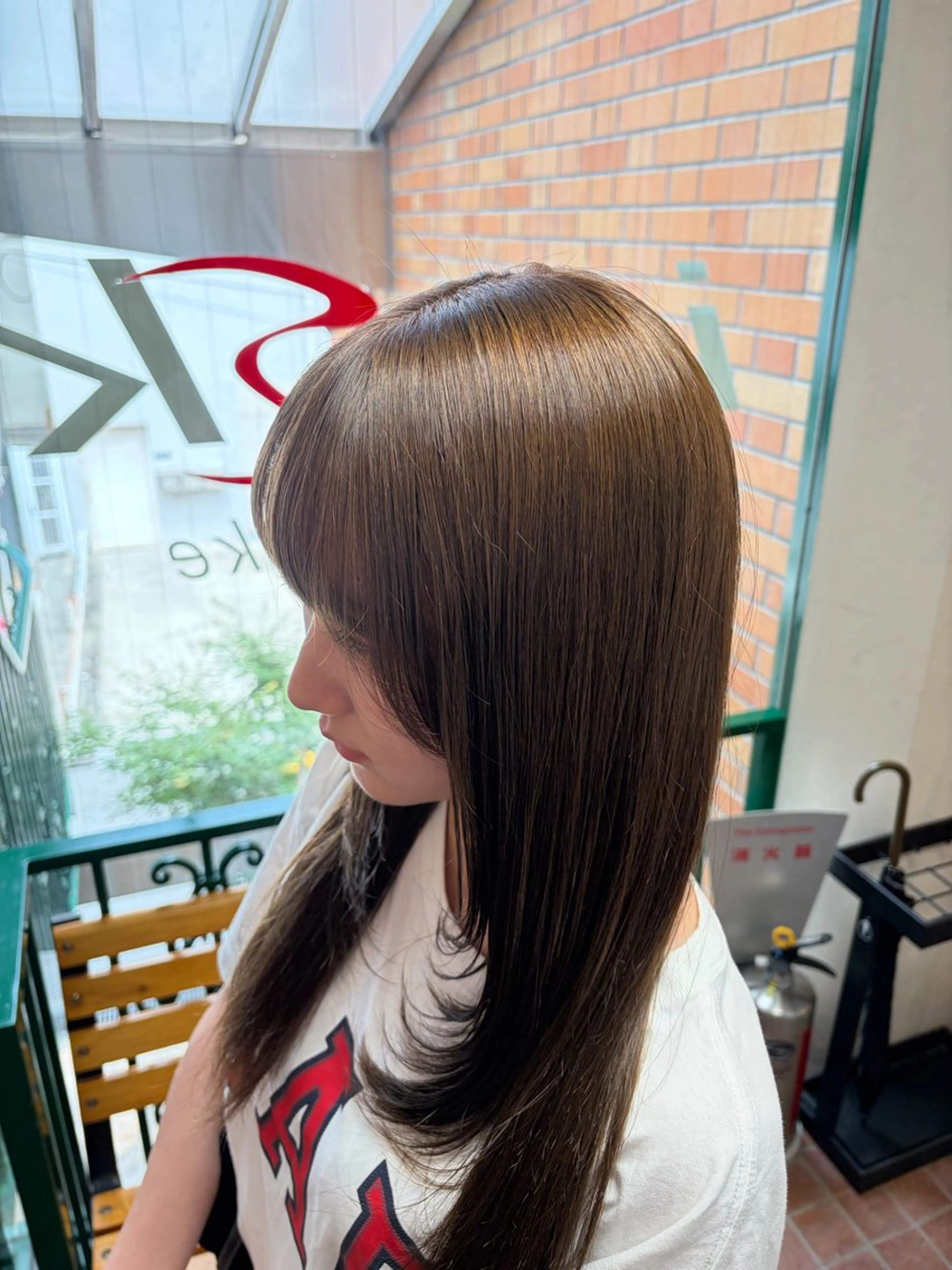 ロング カット ヘアカラー igrek田口 響希のヘアスタイル