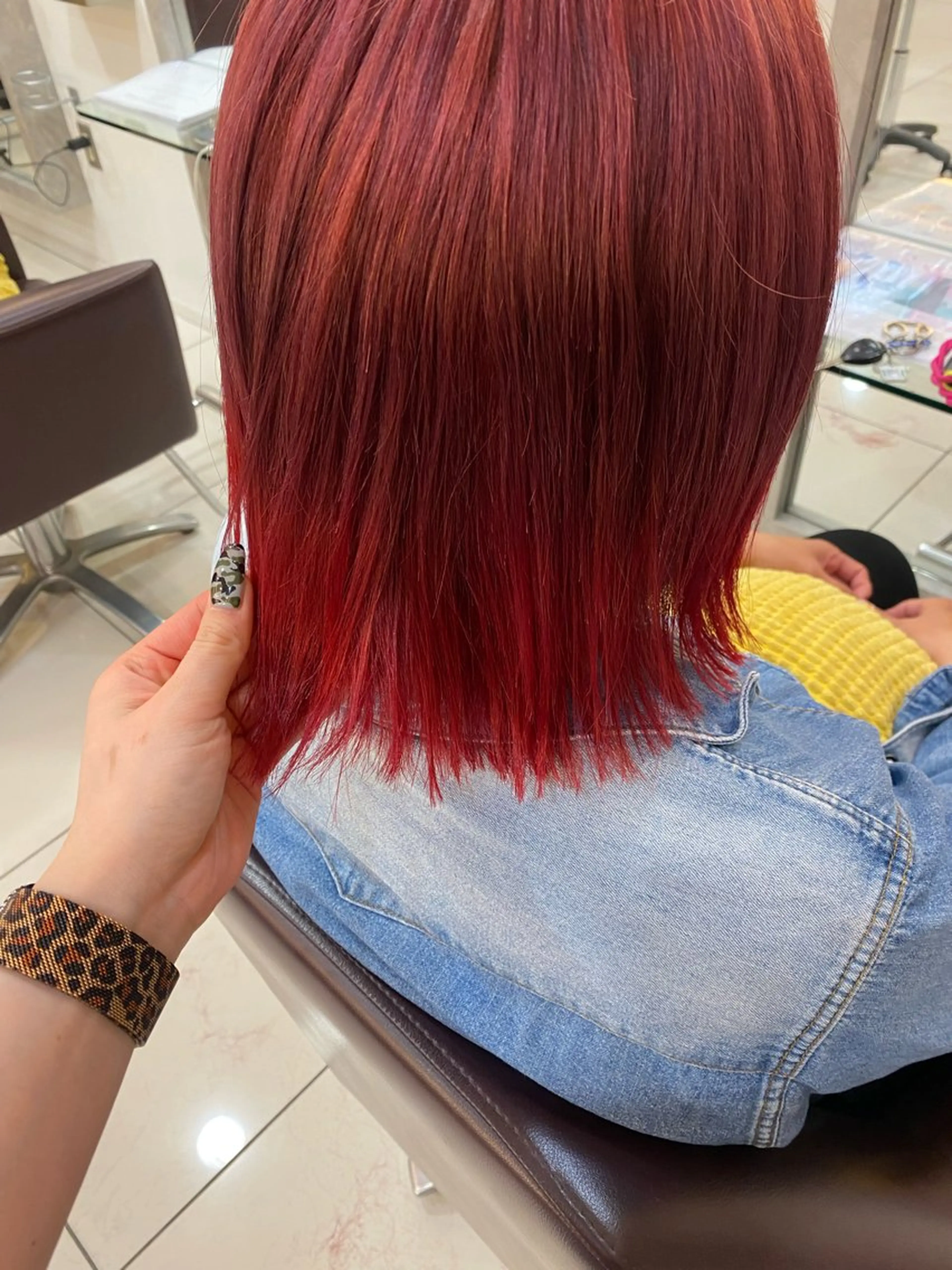 カラー knot hair&products成田公津の杜所属・林 莉瑠のヘアスタイル