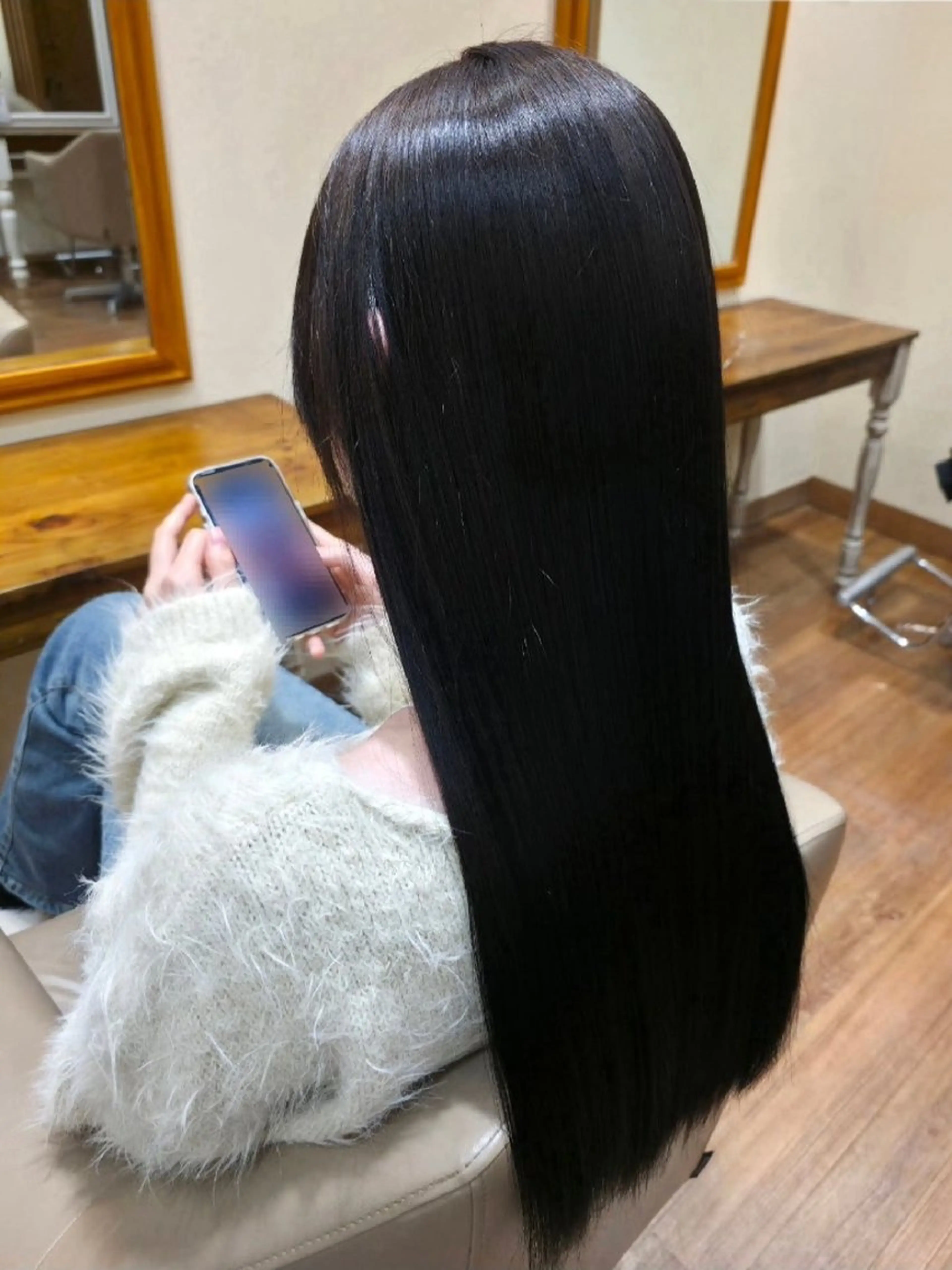ロング カラー ヘアカラー 坂本 蓮のヘアスタイル