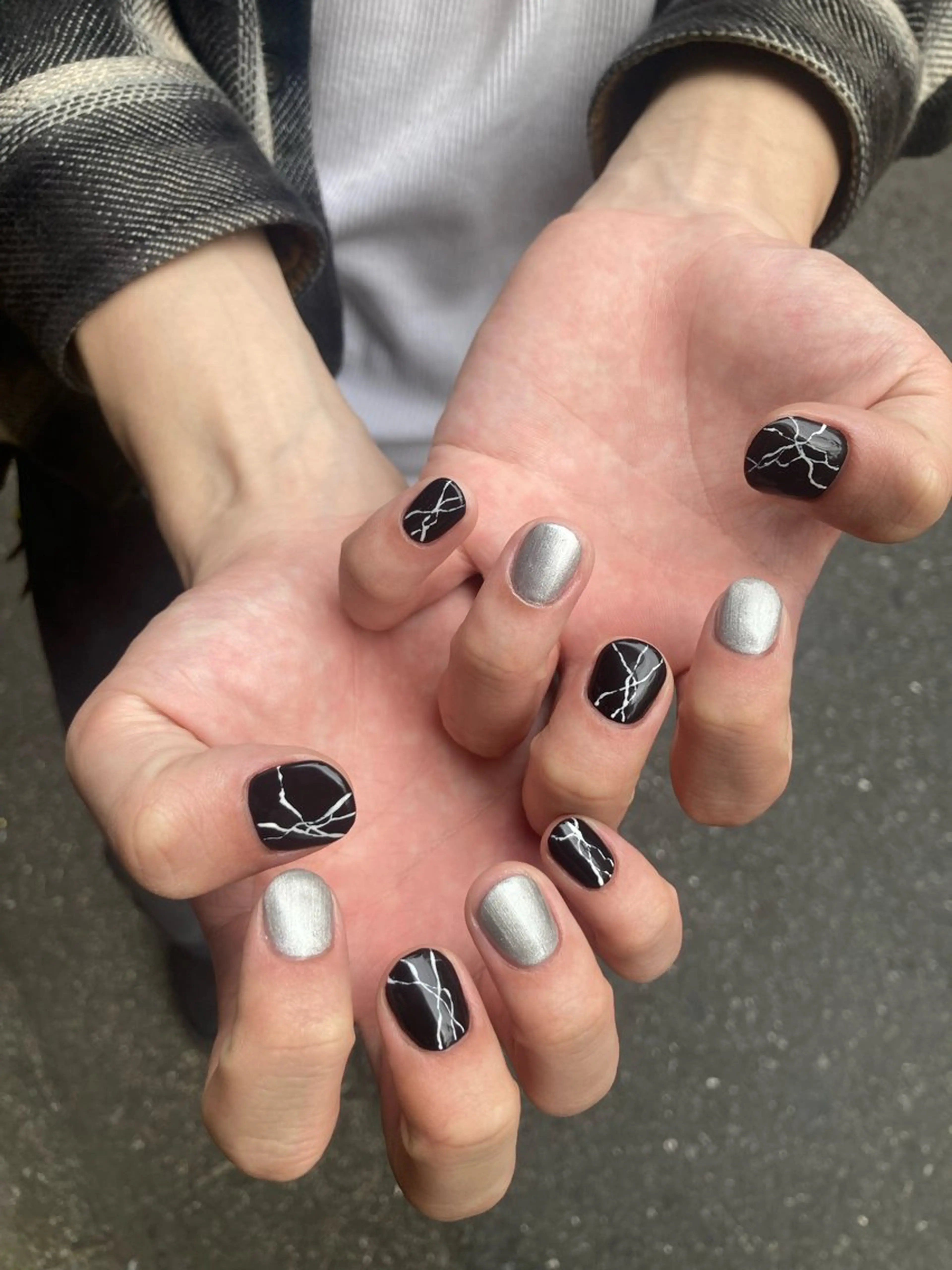 メンズ ネイル CHAFF 水口のネイルデザイン