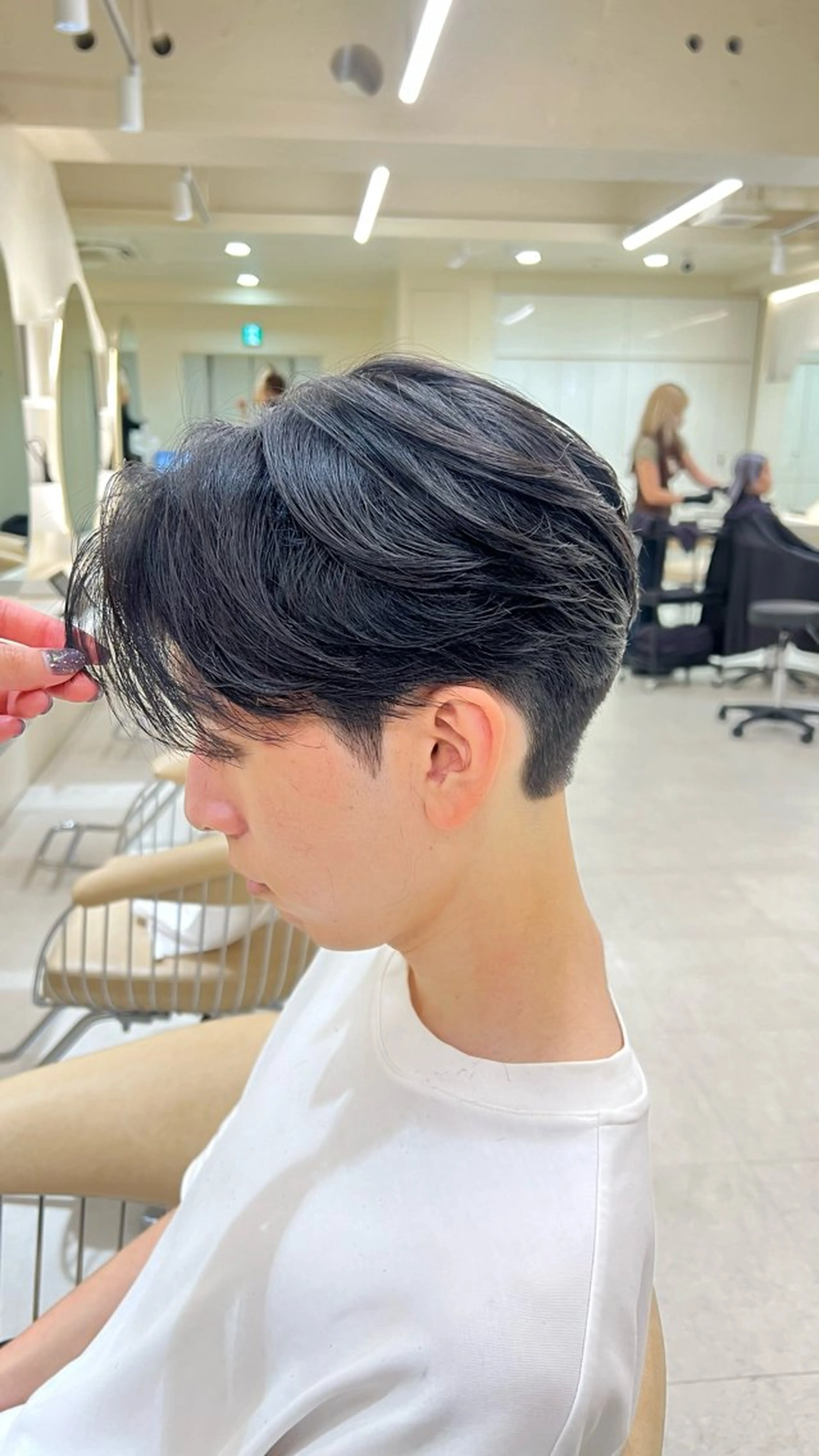 メンズ 横浜/ショート/ レイヤーカットのヘアスタイル