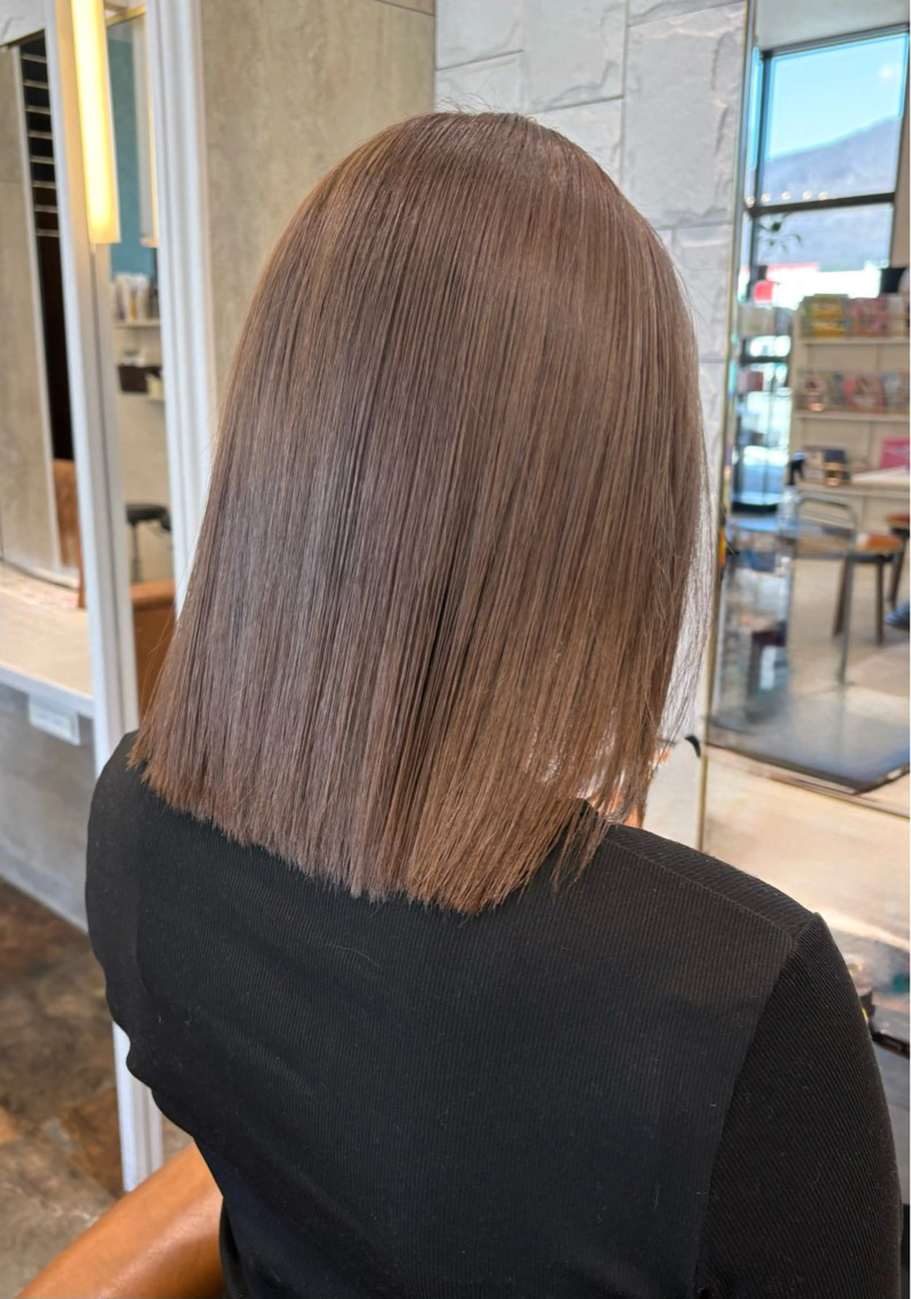 ミディアム RITZ 髪質改善/ 清水のヘアスタイル