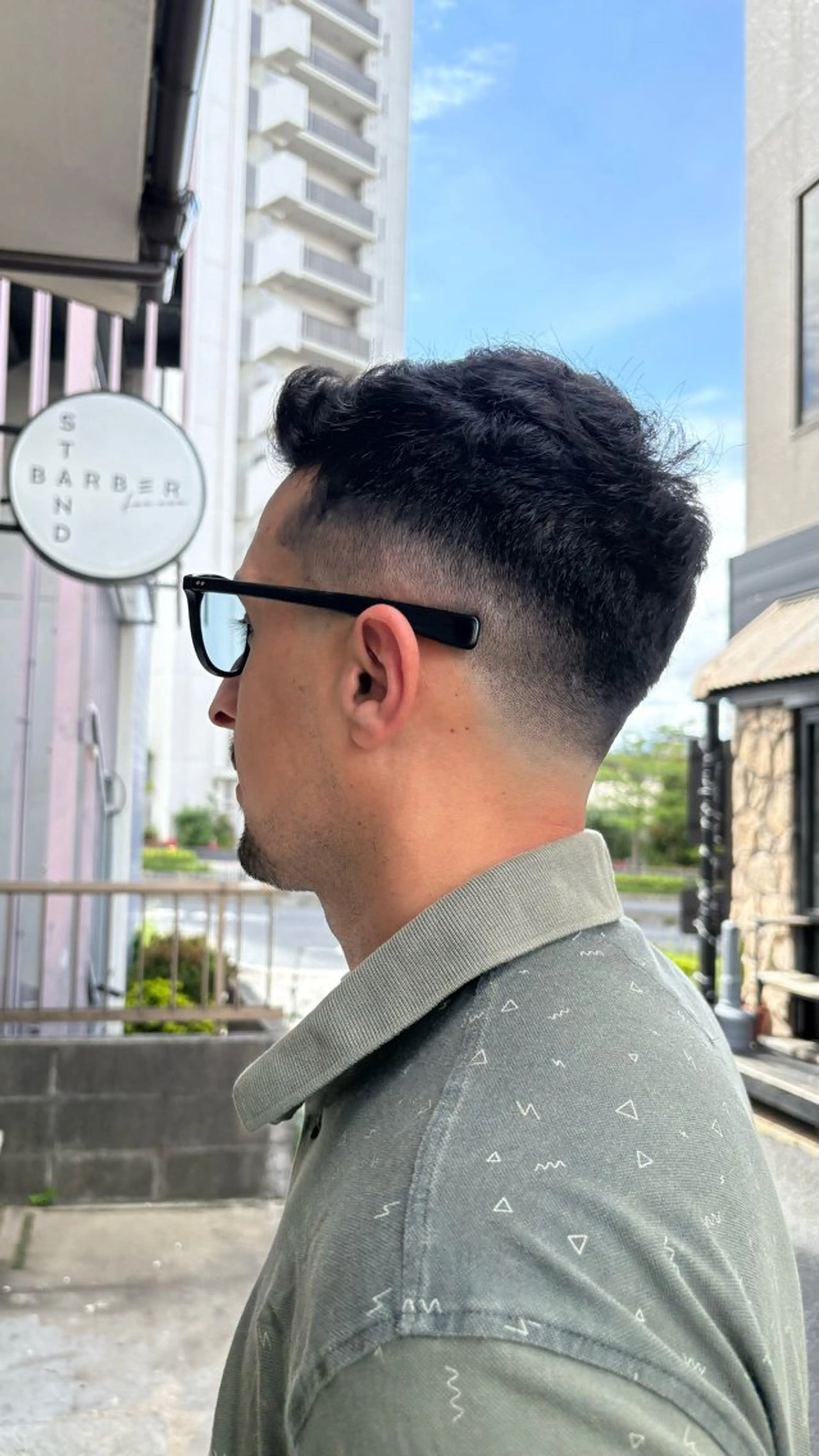 ショート メンズ 木名瀬 海星のヘアスタイル