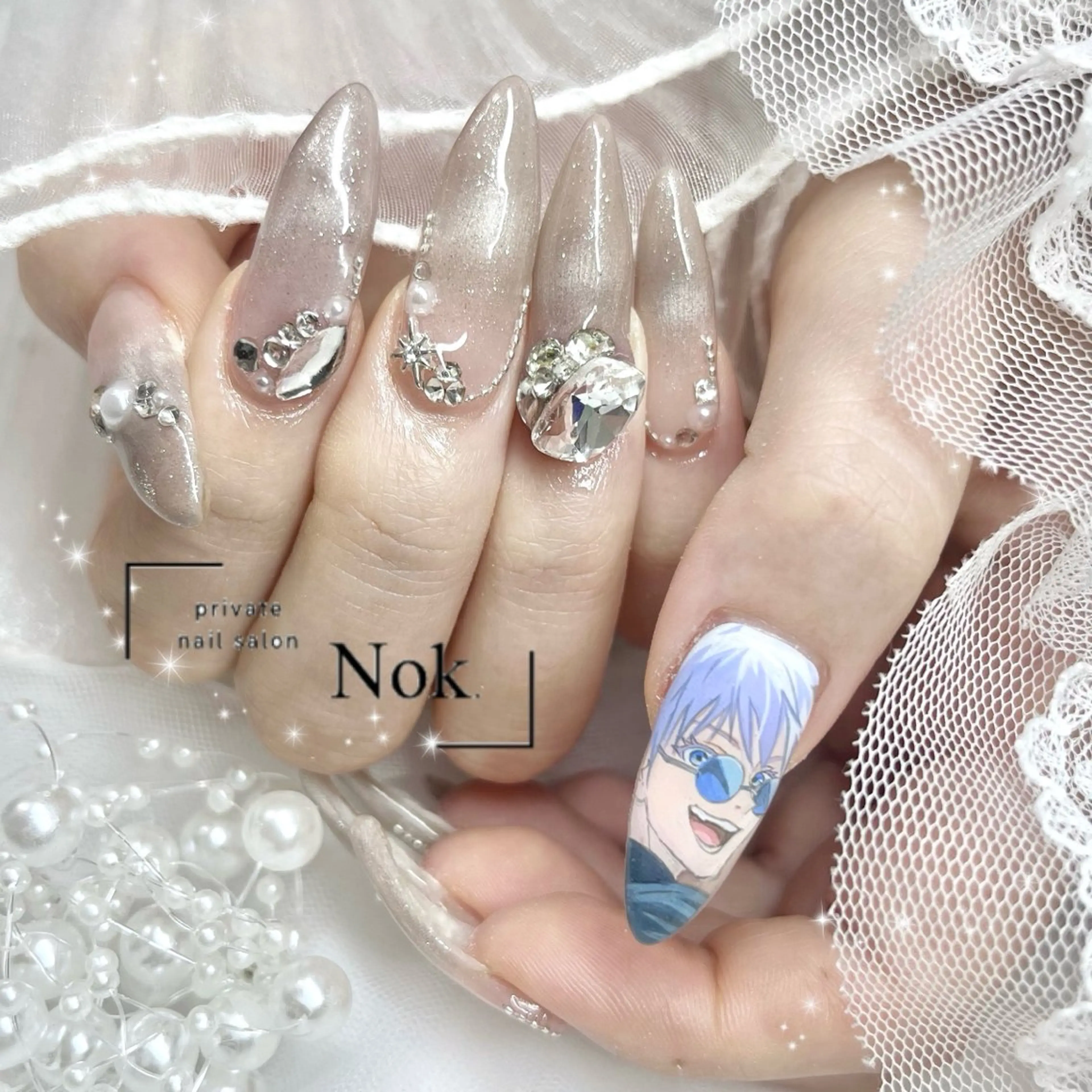 ネイル ハンドネイル 池袋痛ネイル Nok. 渡辺のネイルデザイン