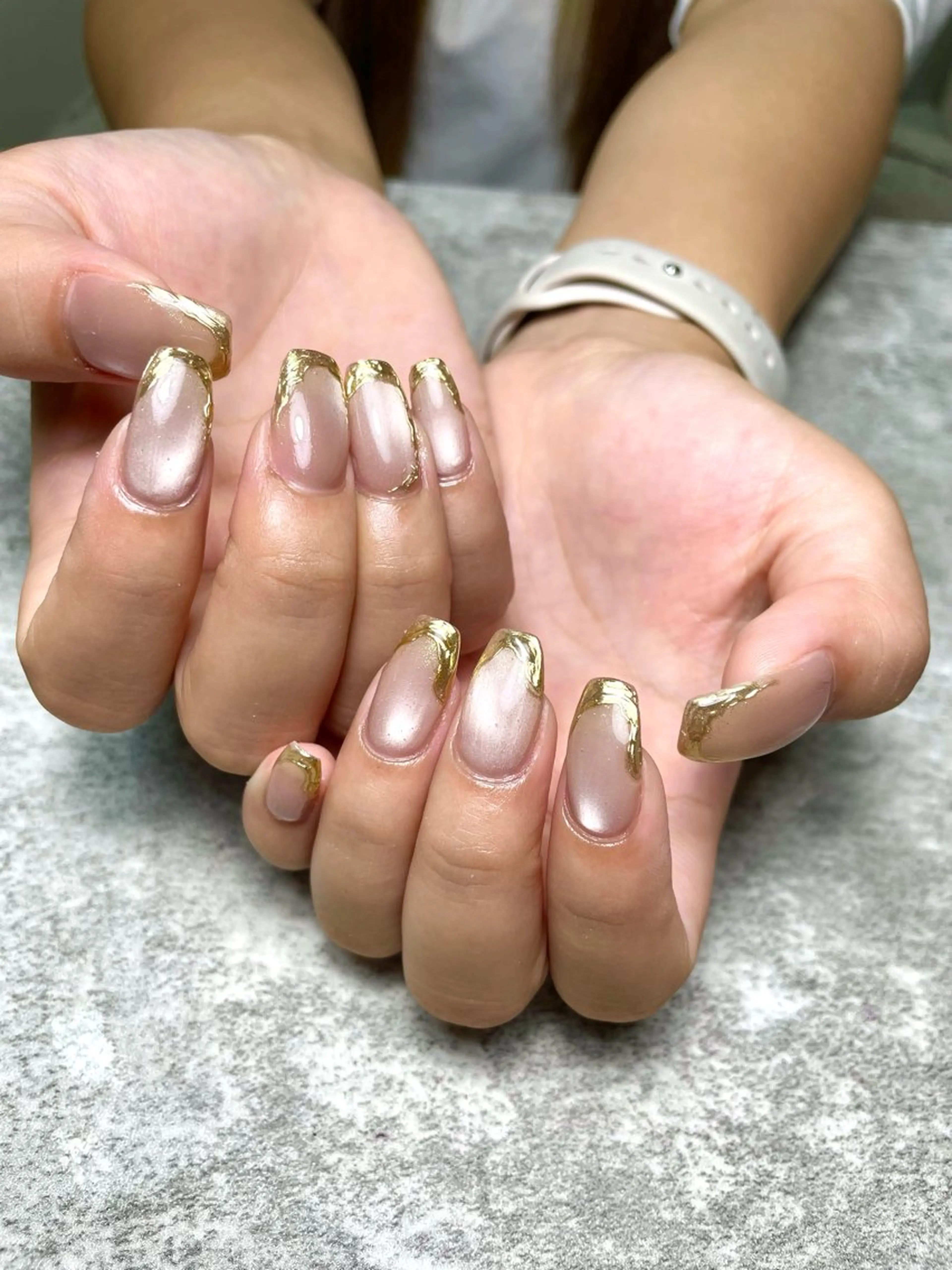 ネイル アートネイル マグネットネイル ミラーネイル ハンドネイル RISA joie nailのネイルデザイン