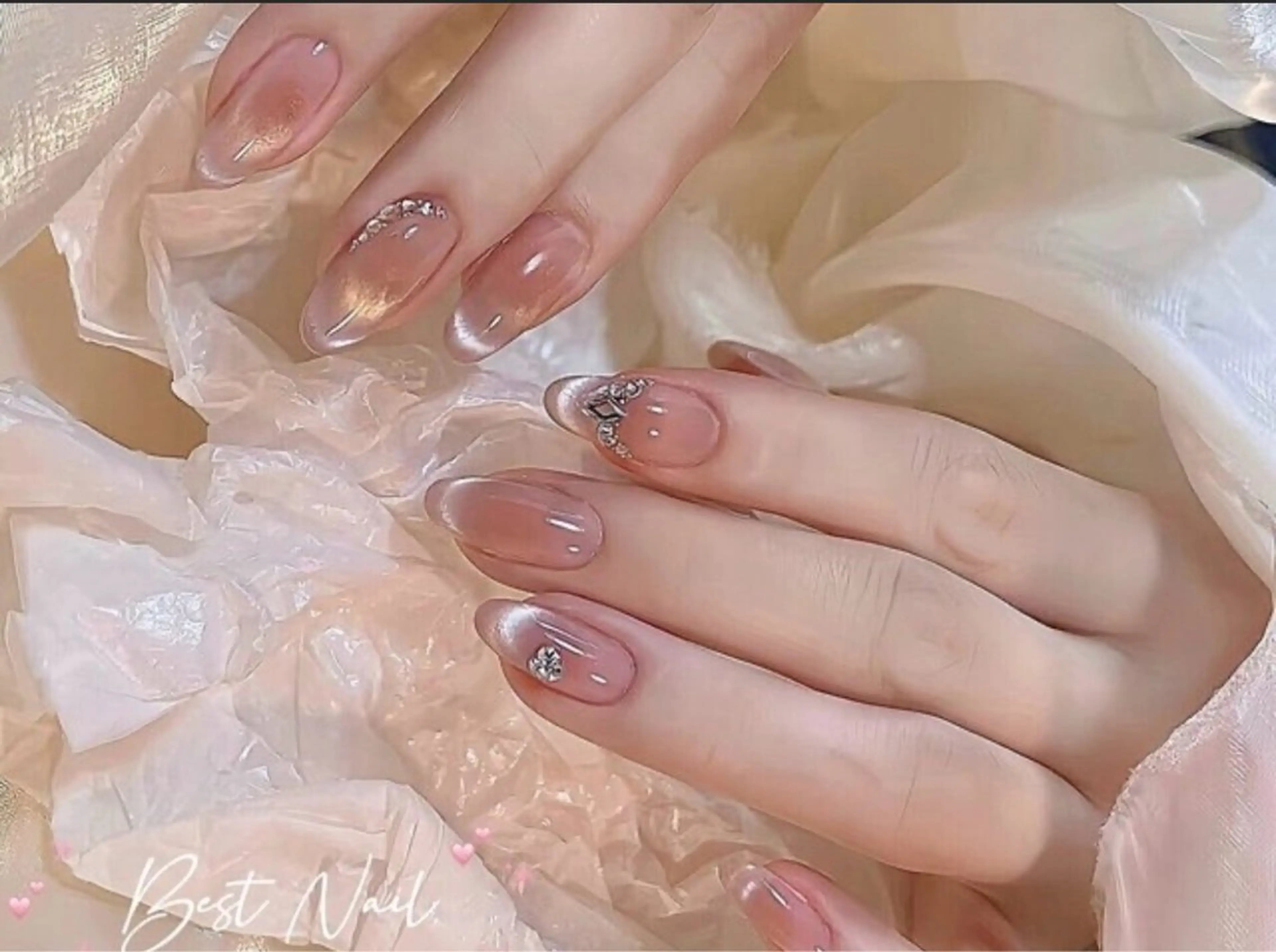 チークマグネット+ストーン20個の写真