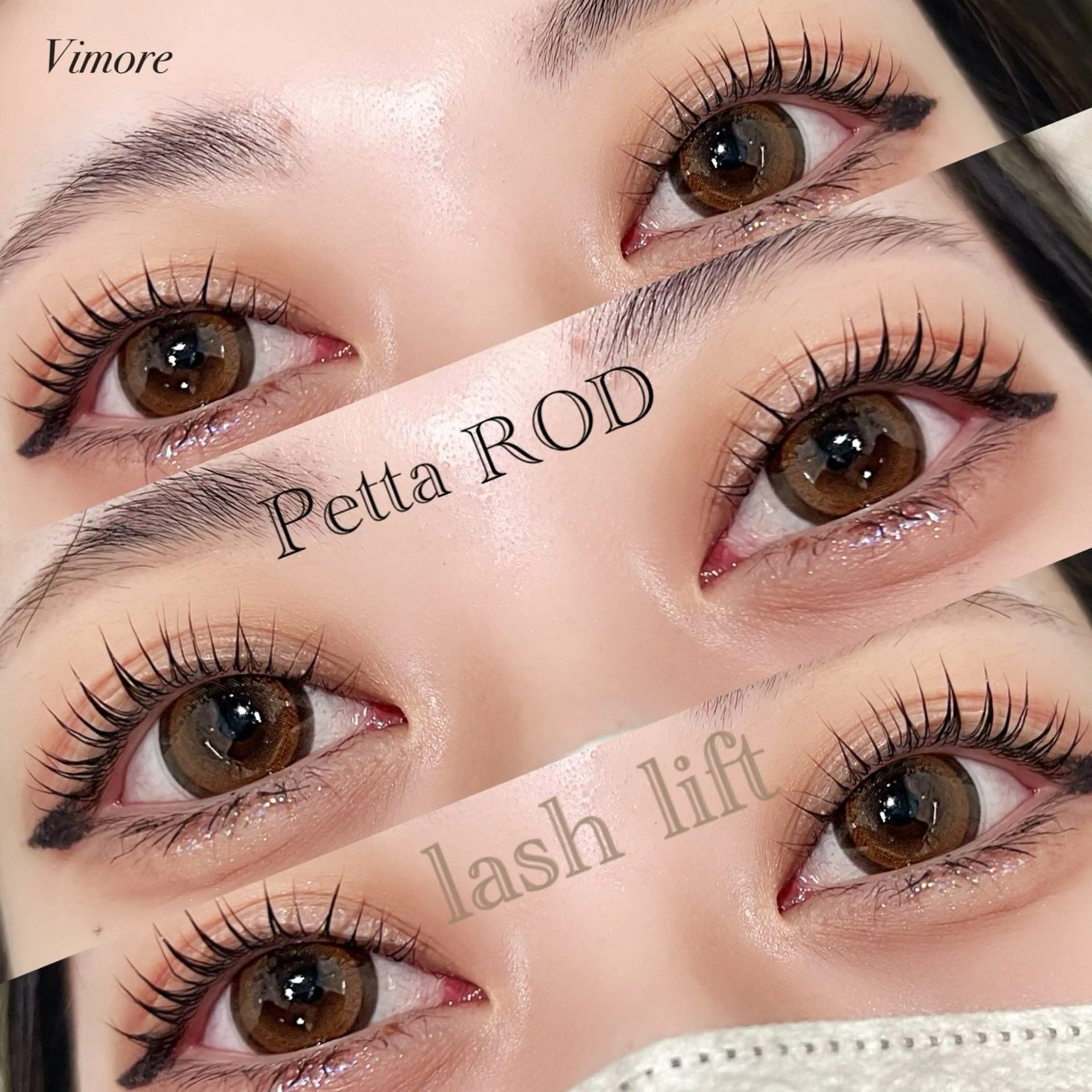 マツエク・マツパ フラットラッシュ パリジェンヌラッシュリフト まつげパーマ 一重×まつ毛パーマ ボリュームラッシュ マツパ Vimore ERIKAのマツエク・マツパデザイン