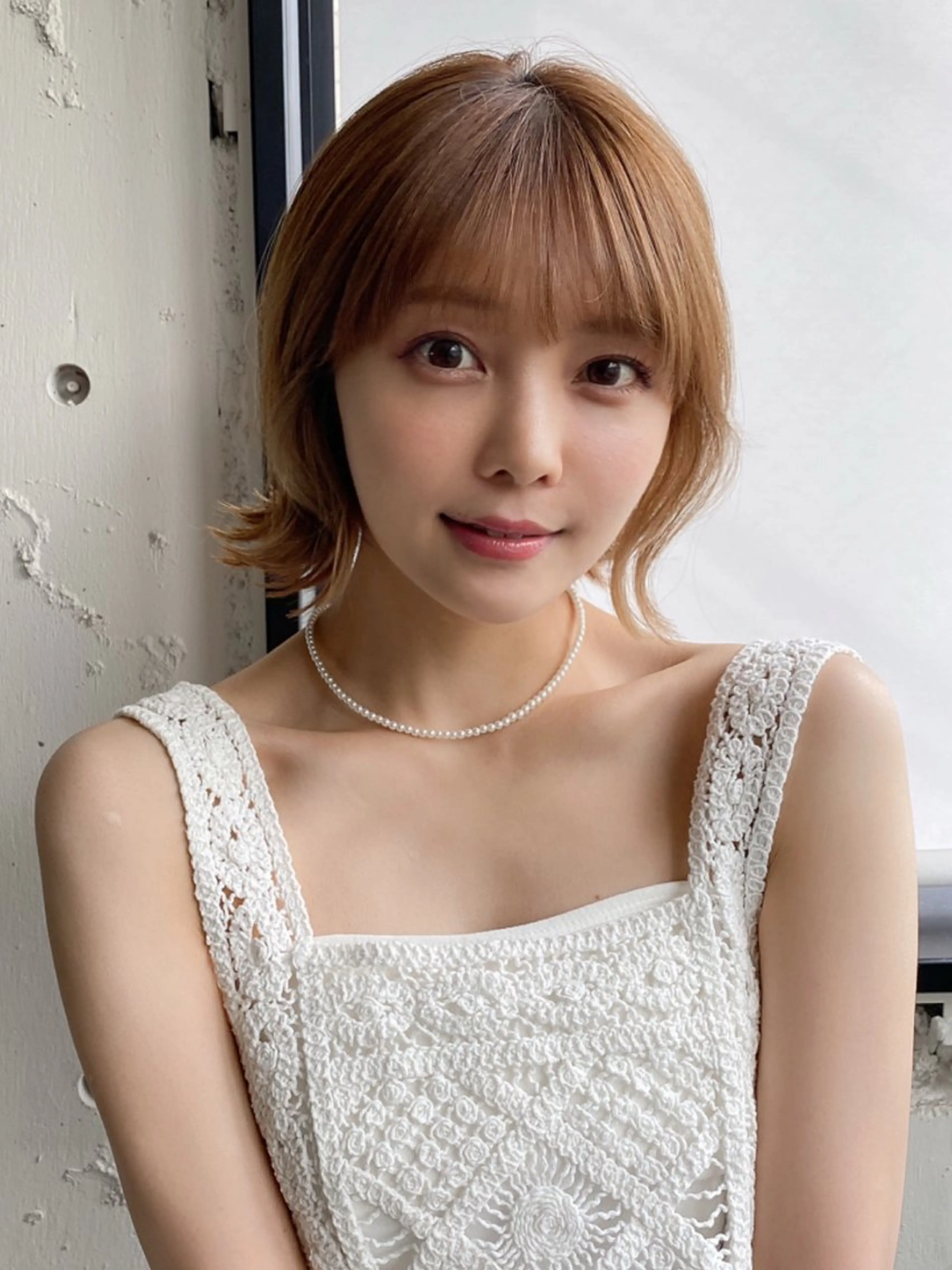 ミディアム カラー ボブ etora渋谷店所属・レイヤー×髪質改善✨ 渋谷/佐藤侑哉のヘアスタイル