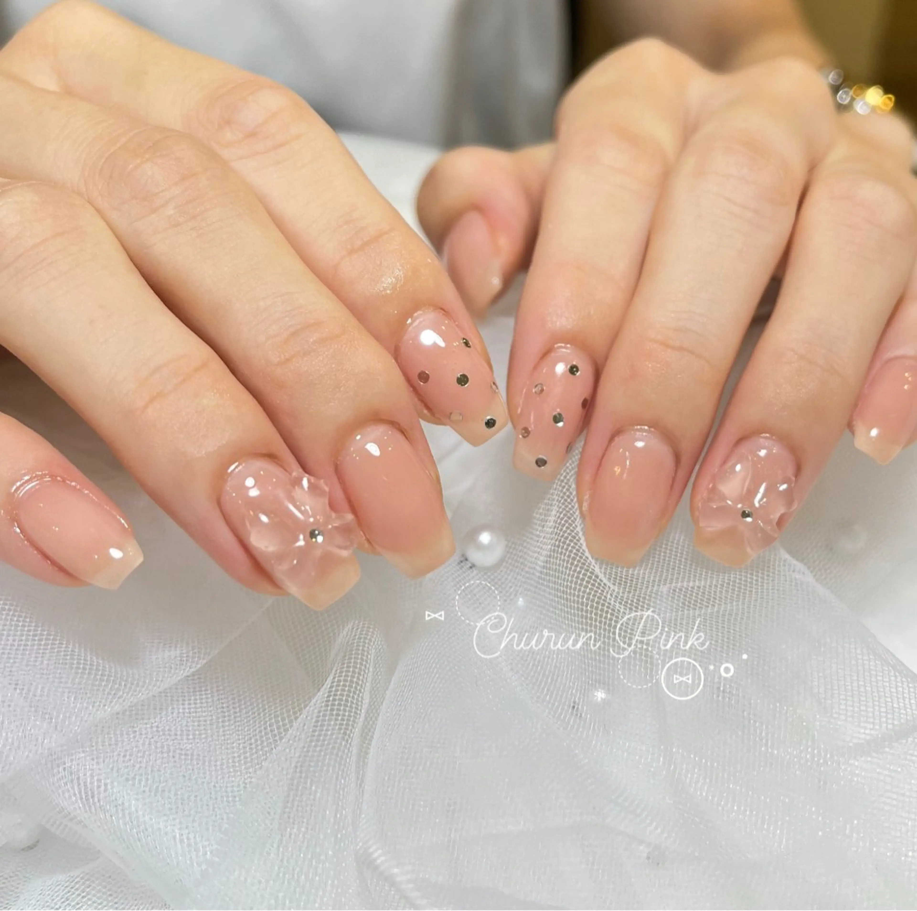 ネイル Blanche mimi.u_aのネイルデザイン