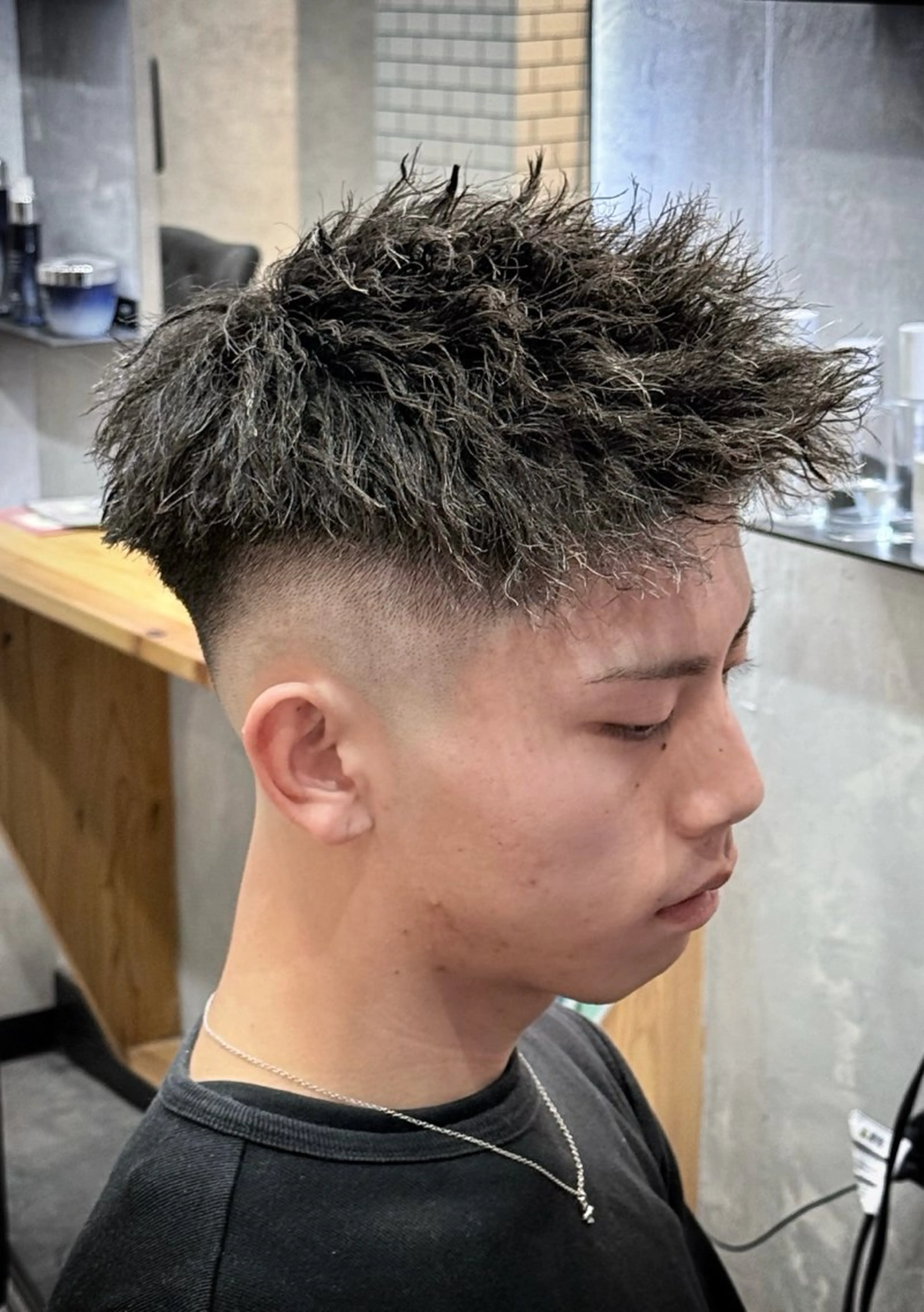 【平日限定】メンズカット+ツイストorピンパーマ ¥12,000の写真