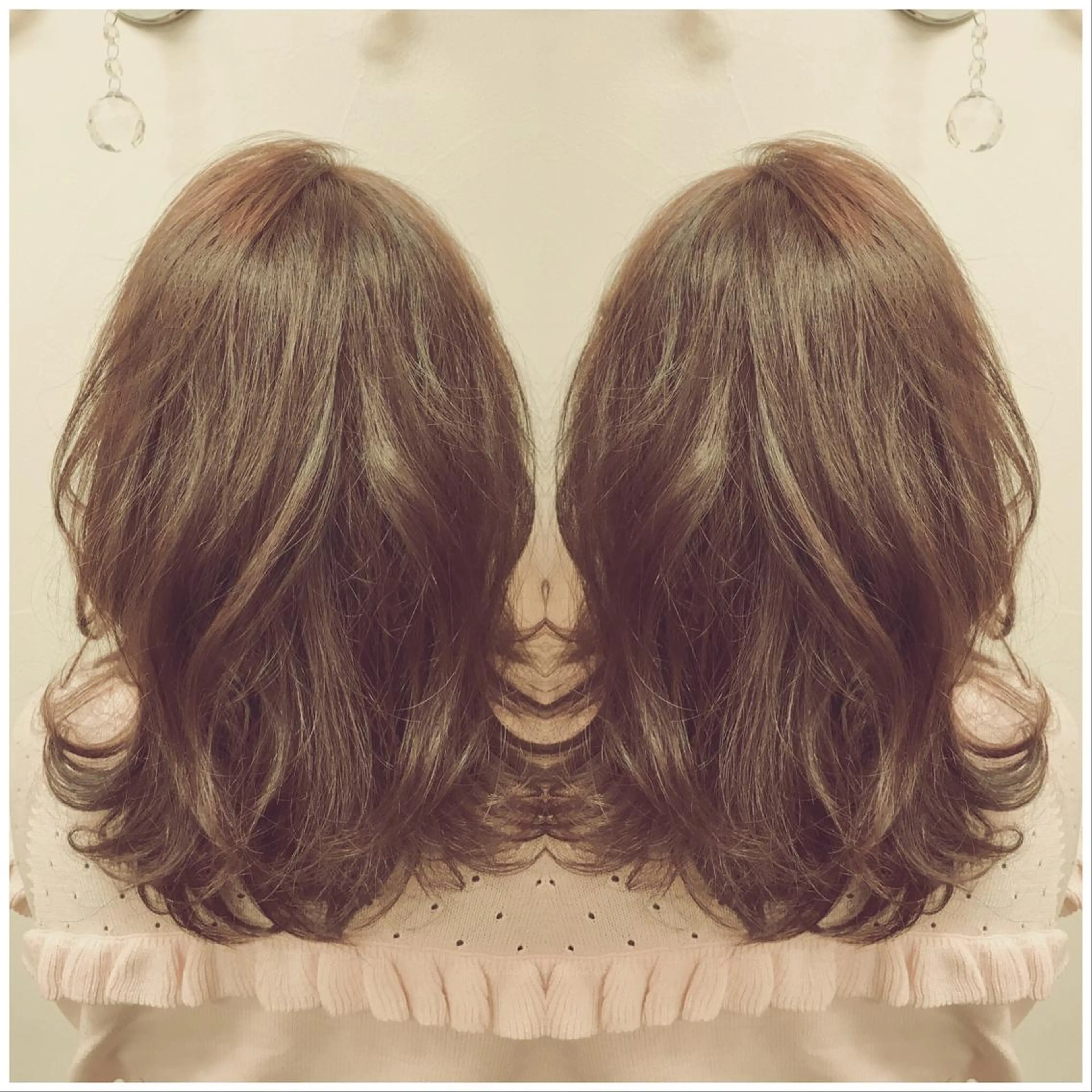 ミディアム OxO Hair 【オーヘアー】所属・🌼おがわたくや🌼 髪質改善のヘアスタイル