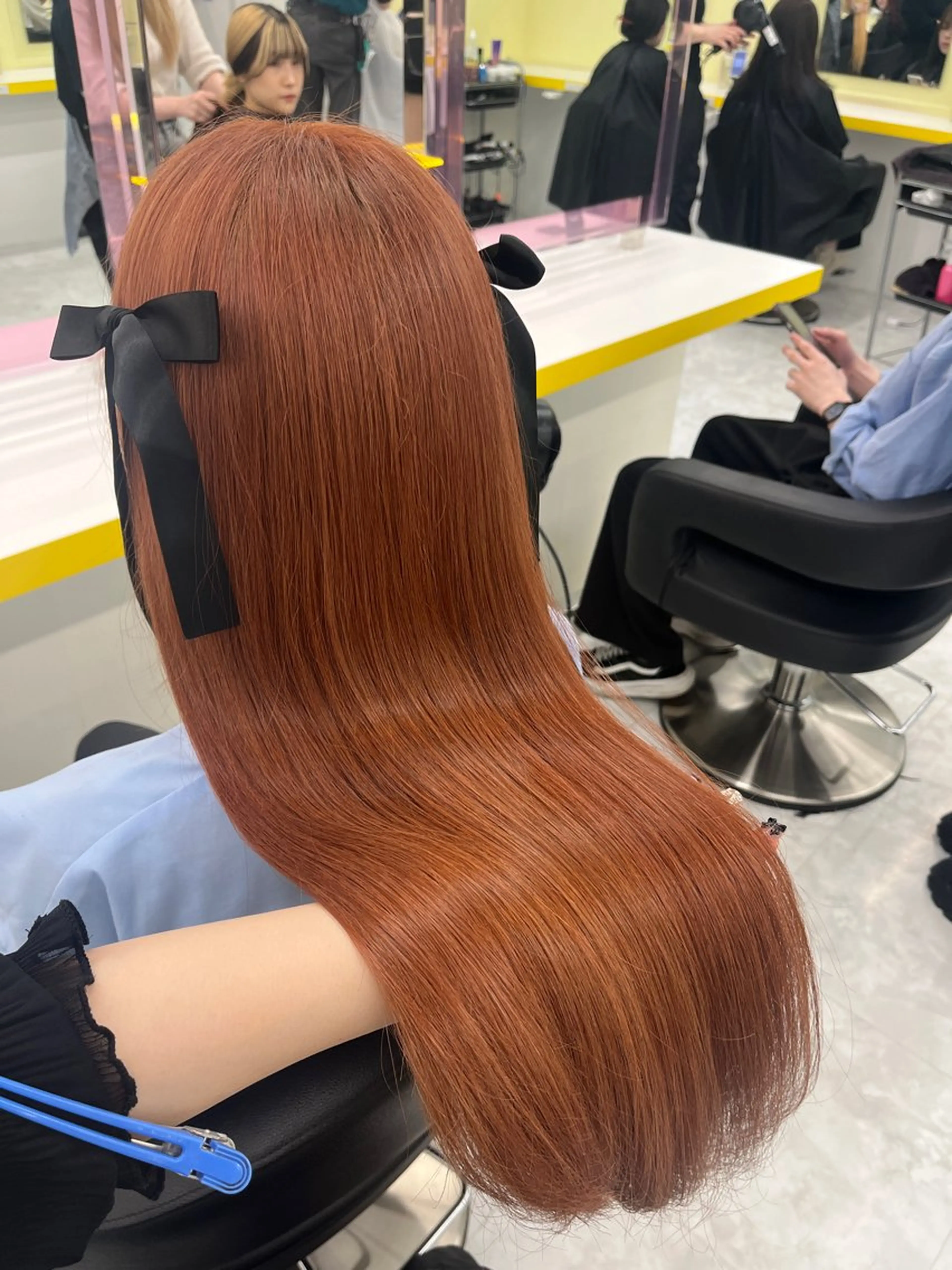 ロング カラー ヘアアレンジ ヘアカラー トリートメント ヘアセット 🎀Girly艶髪カ ラー🎀Harukaのヘアスタイル