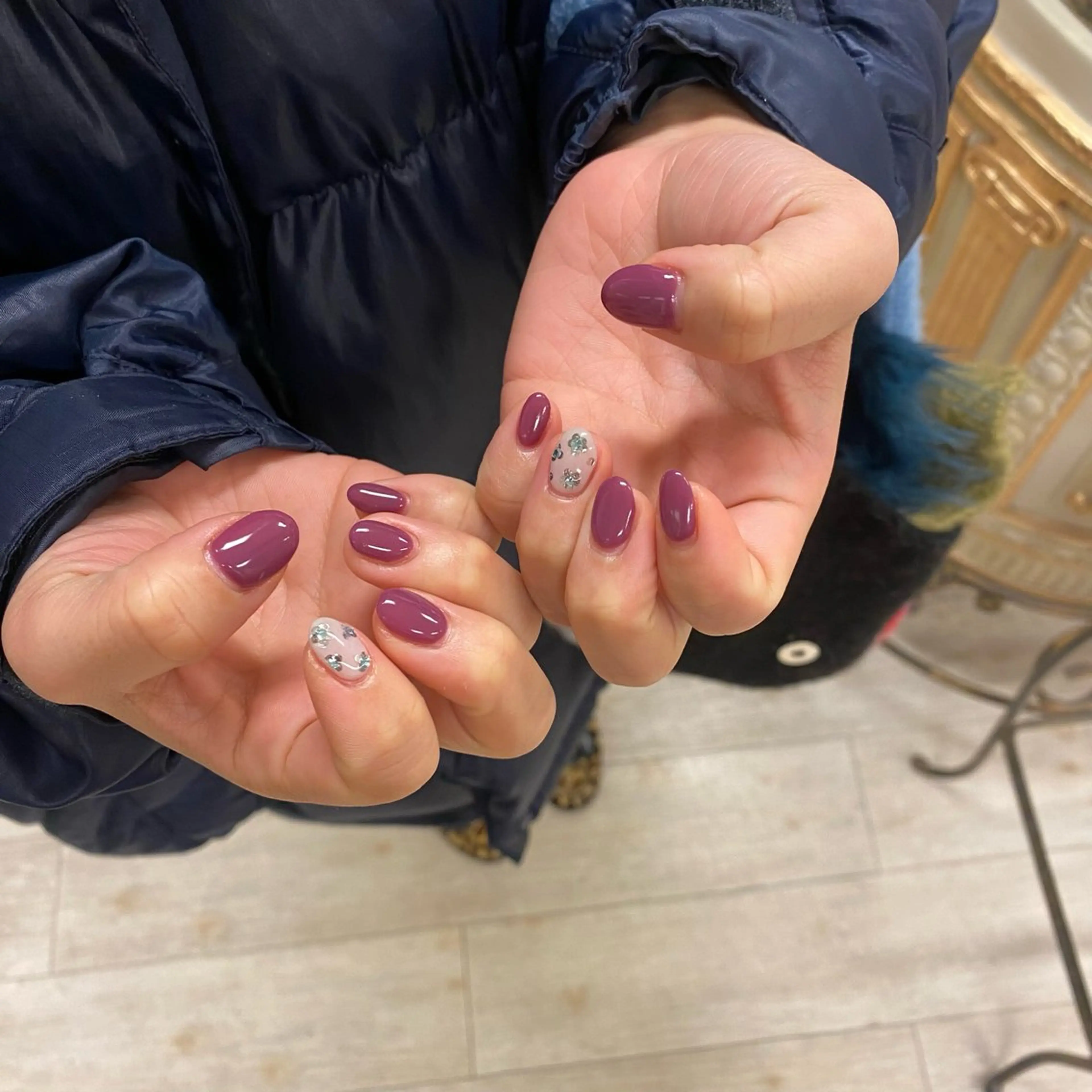 ネイル アートネイル ハンドネイル SAKURA 中島のネイルデザイン