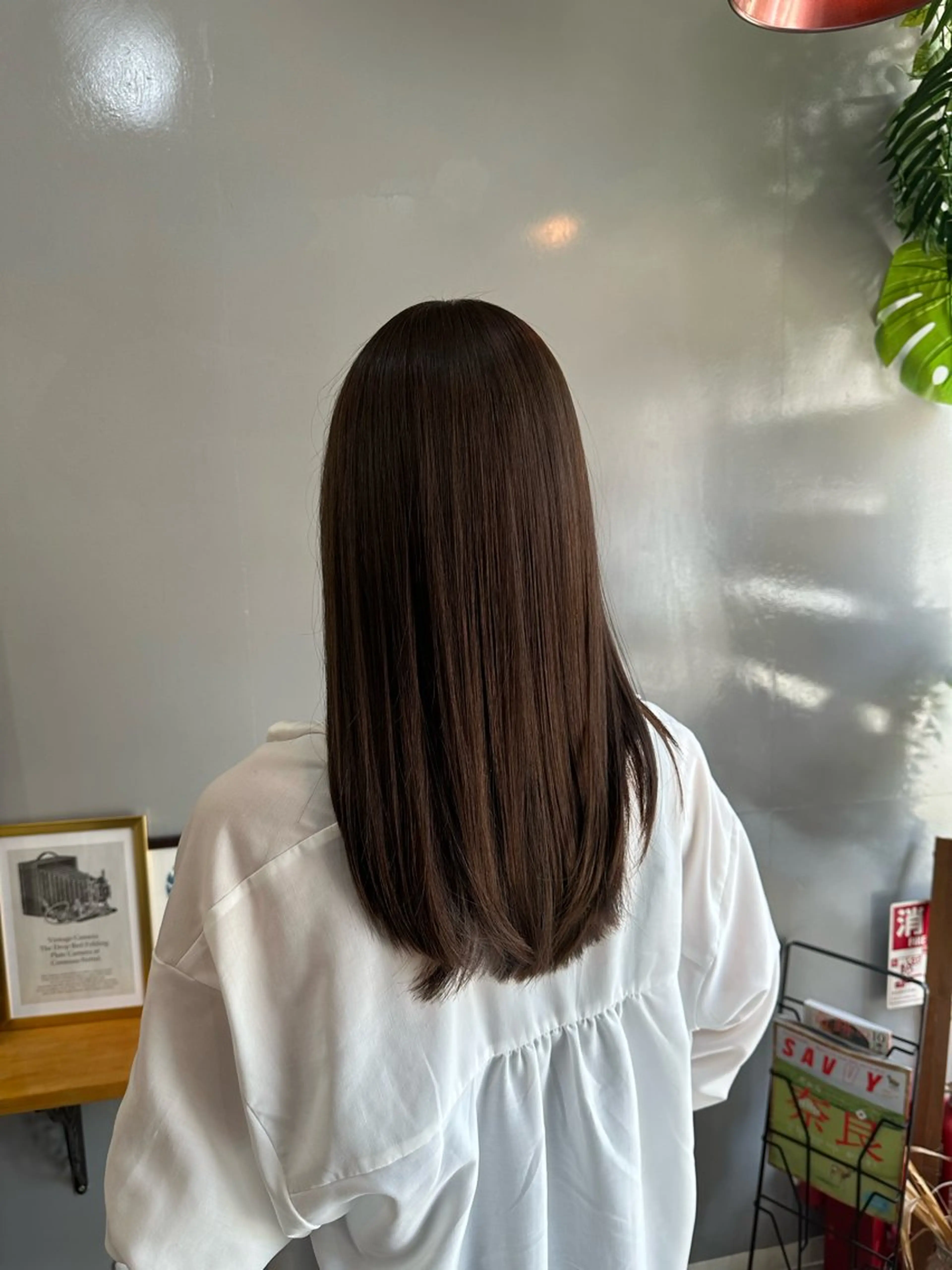 ロング カラー 渡辺俊介 暗髪カラー /美髪矯正/髪質改善のヘアスタイル